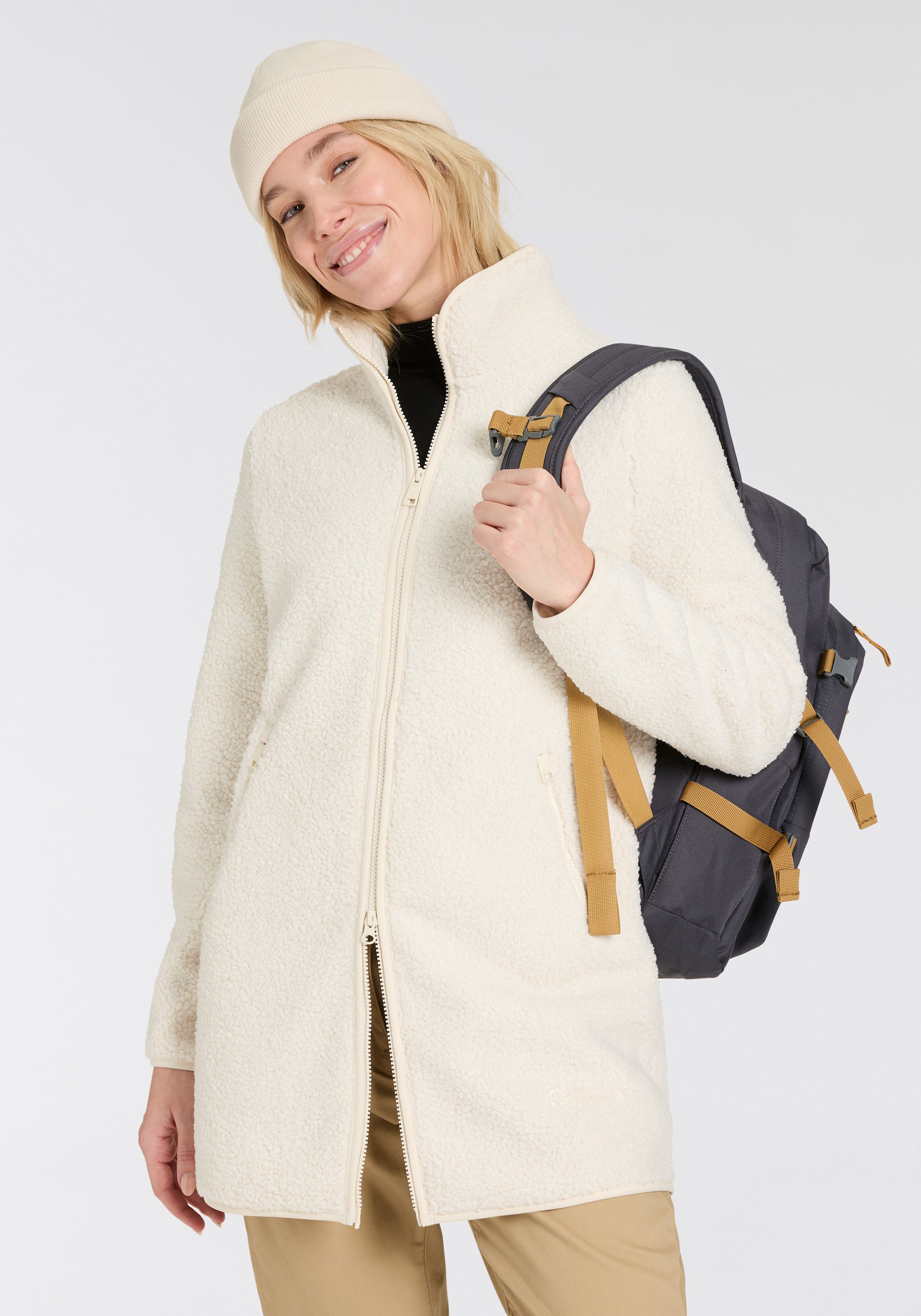 Fleecejacke HIGH CURL COAT W