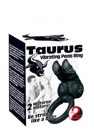Klitoris-Reizarm You2Toys Taurus, Vibro-Penisring mit