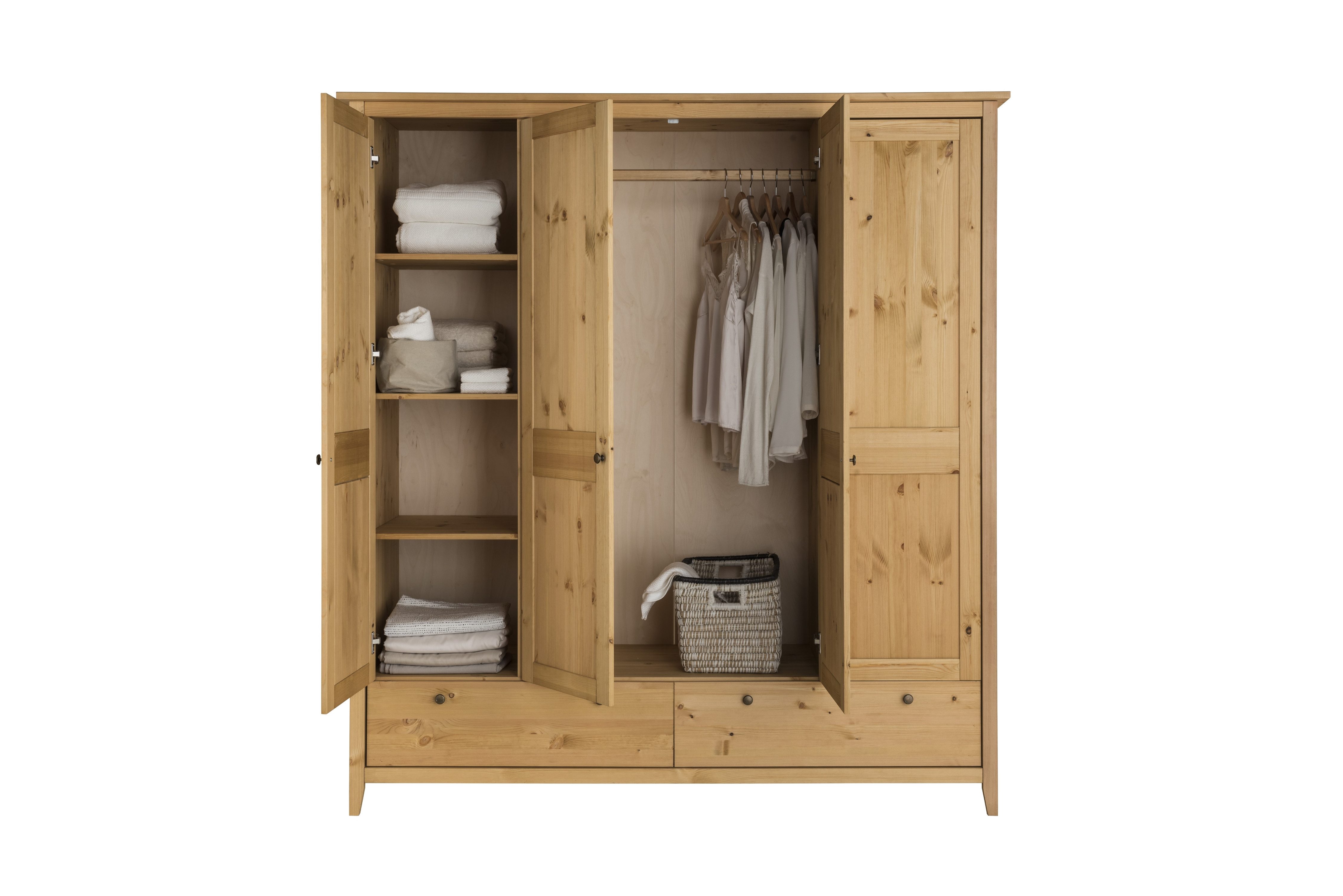 Wohnglücklich Kleiderschrank Solvita günstig online kaufen