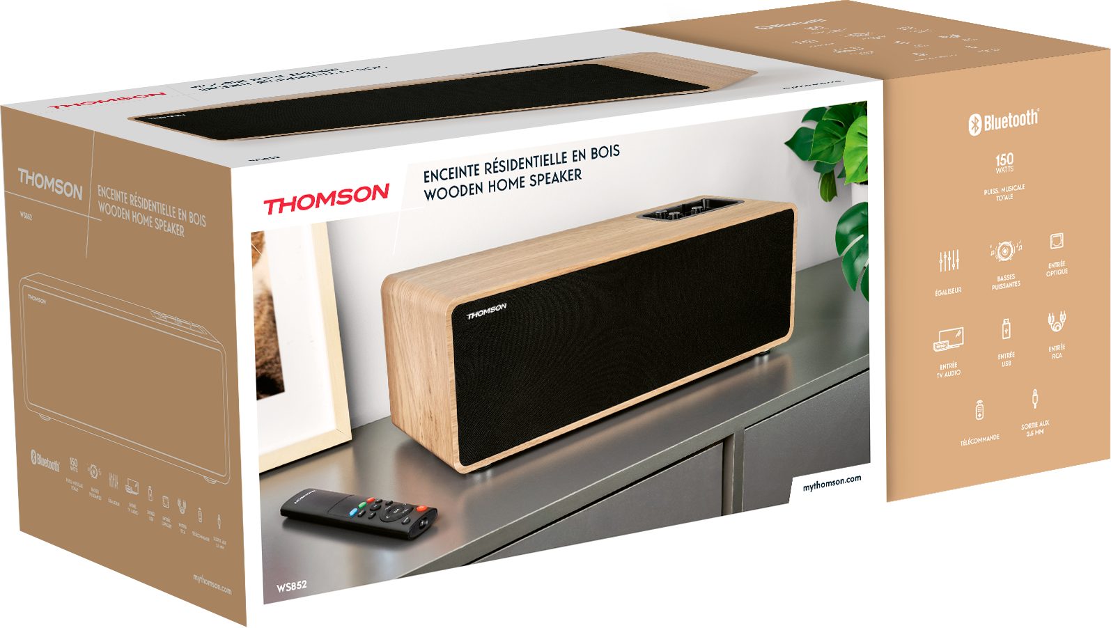 Thomson Thomson Bluetooth-Lautsprecher WS852 Bluetooth-Lautsprecher