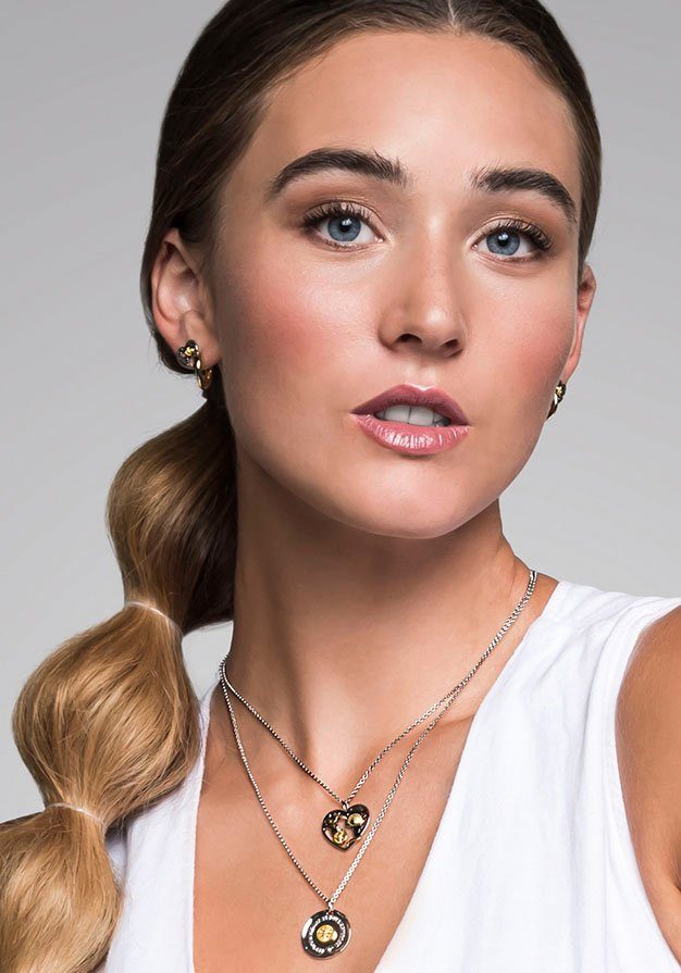 Engelsrufer Kette mit Anhänger Talisman Bicolor günstig online kaufen