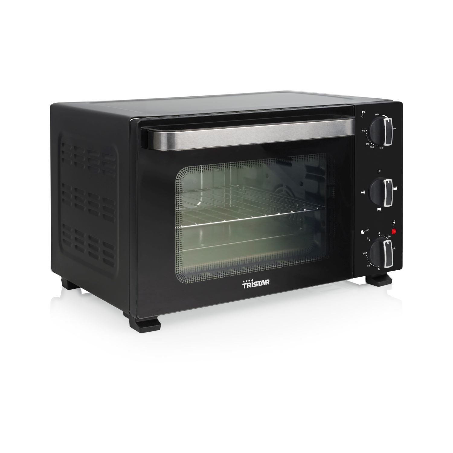 Tristar Minibackofen Tristar OV-3650 Mini-Ofen – Kompakt, Vielseitig und Effizient Kochen, 20L - 1300 W
