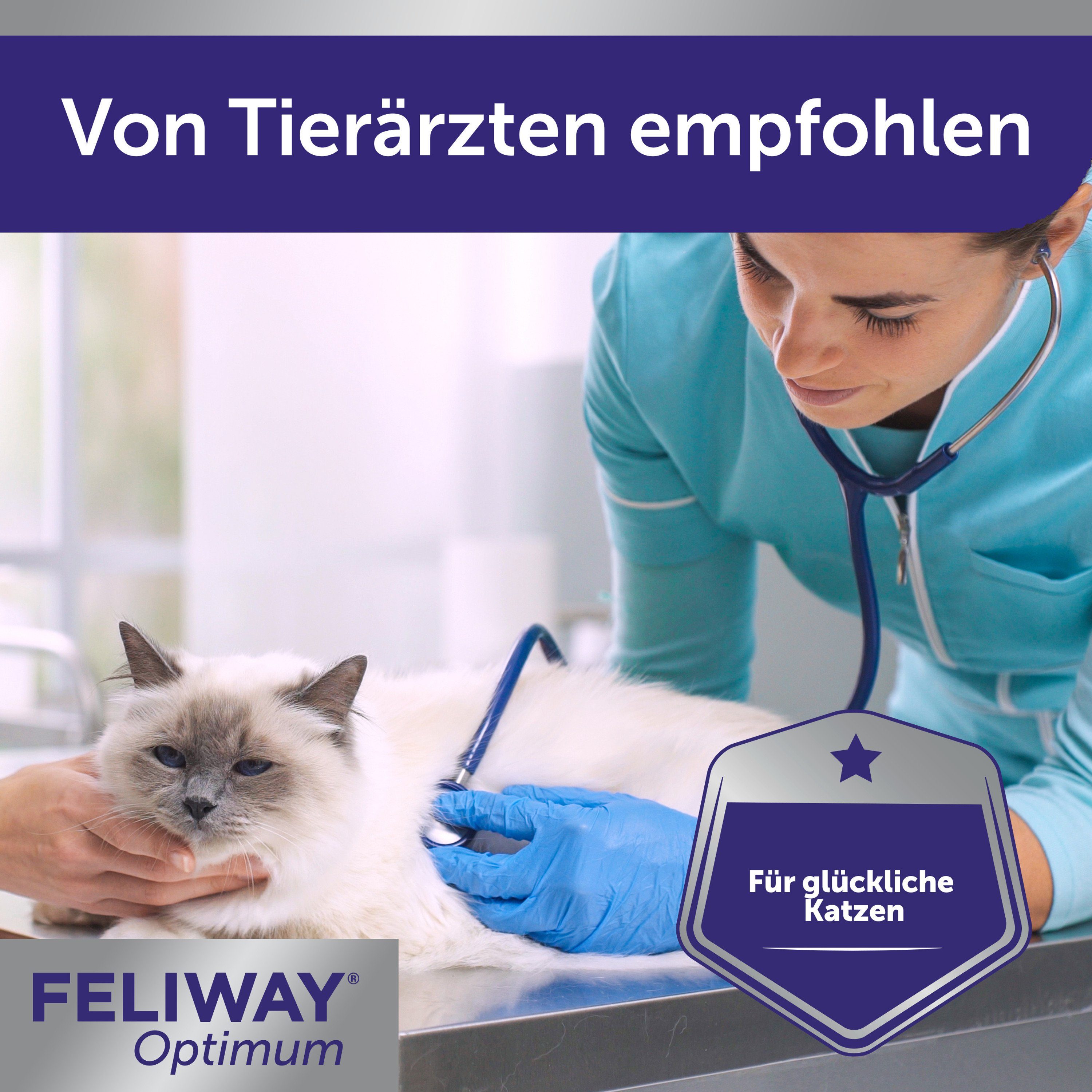 Feliway Katzenstreu FELIWAY® Optimum Nachfüllflakon 48ml