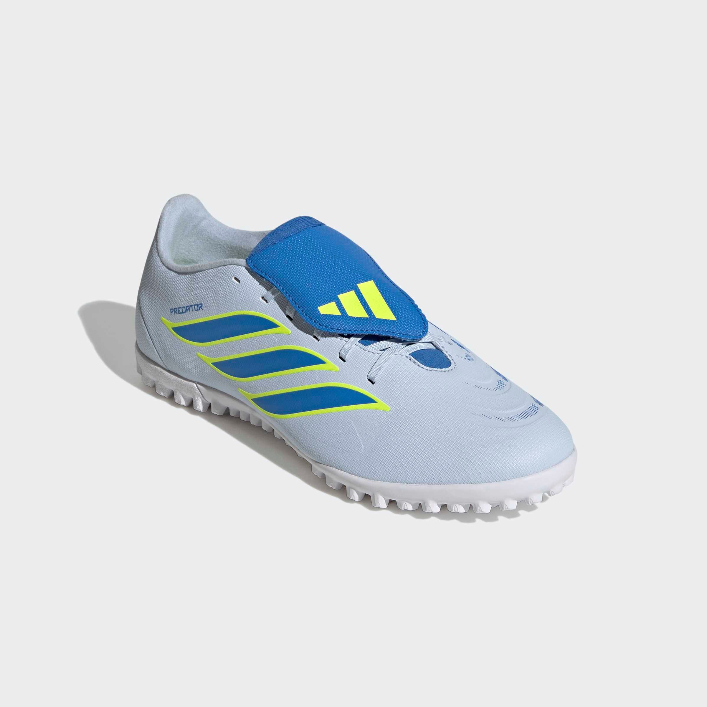 adidas Performance PREDATOR CLUB FOLD-OVER TONGUE TURF Fußballschuh für kurzen Kunstrasen, Hart- und Aschenplätze