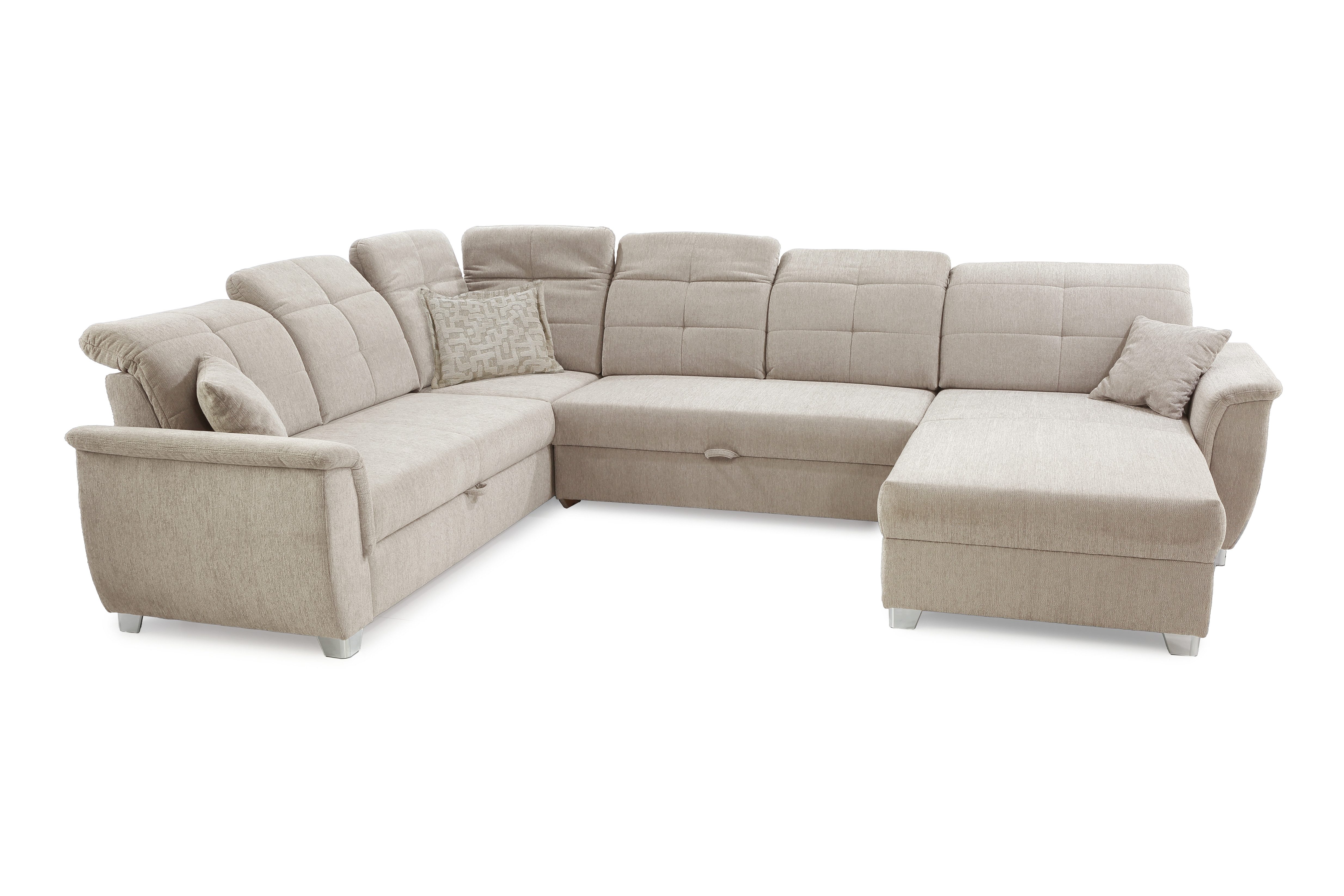 Jockenhöfer Gruppe Sofa Wohnlandschaft mit Funktion LIVORNO