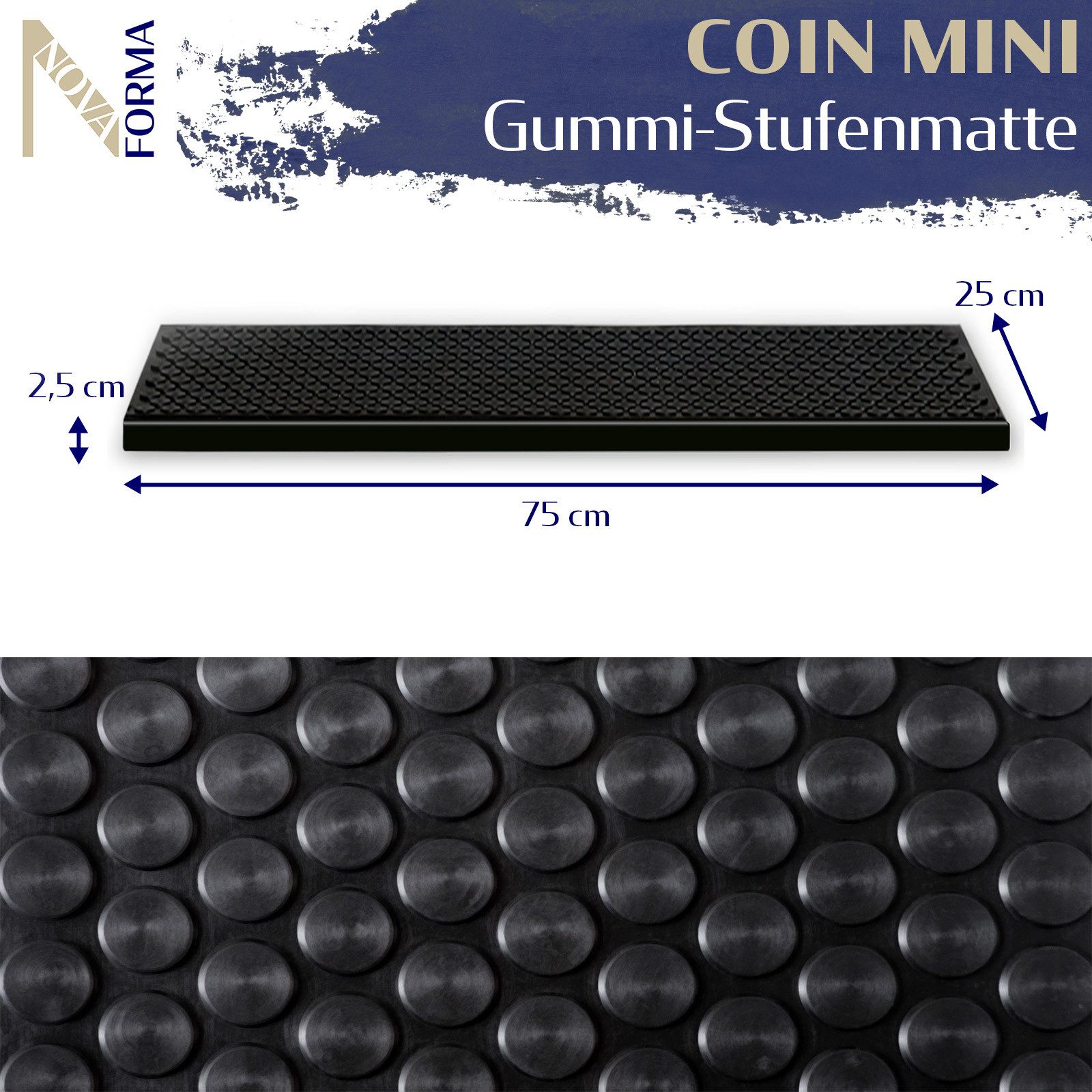 Nova Forma Stufenmatte Gummi Treppenmatten für günstig online kaufen