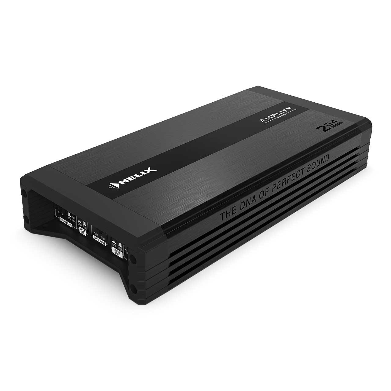 Helix AMPLIFY 204 X-OVER sehr kompakter 4-Kanal Verstärker Endverstärker (Anzahl Kanäle: 4)