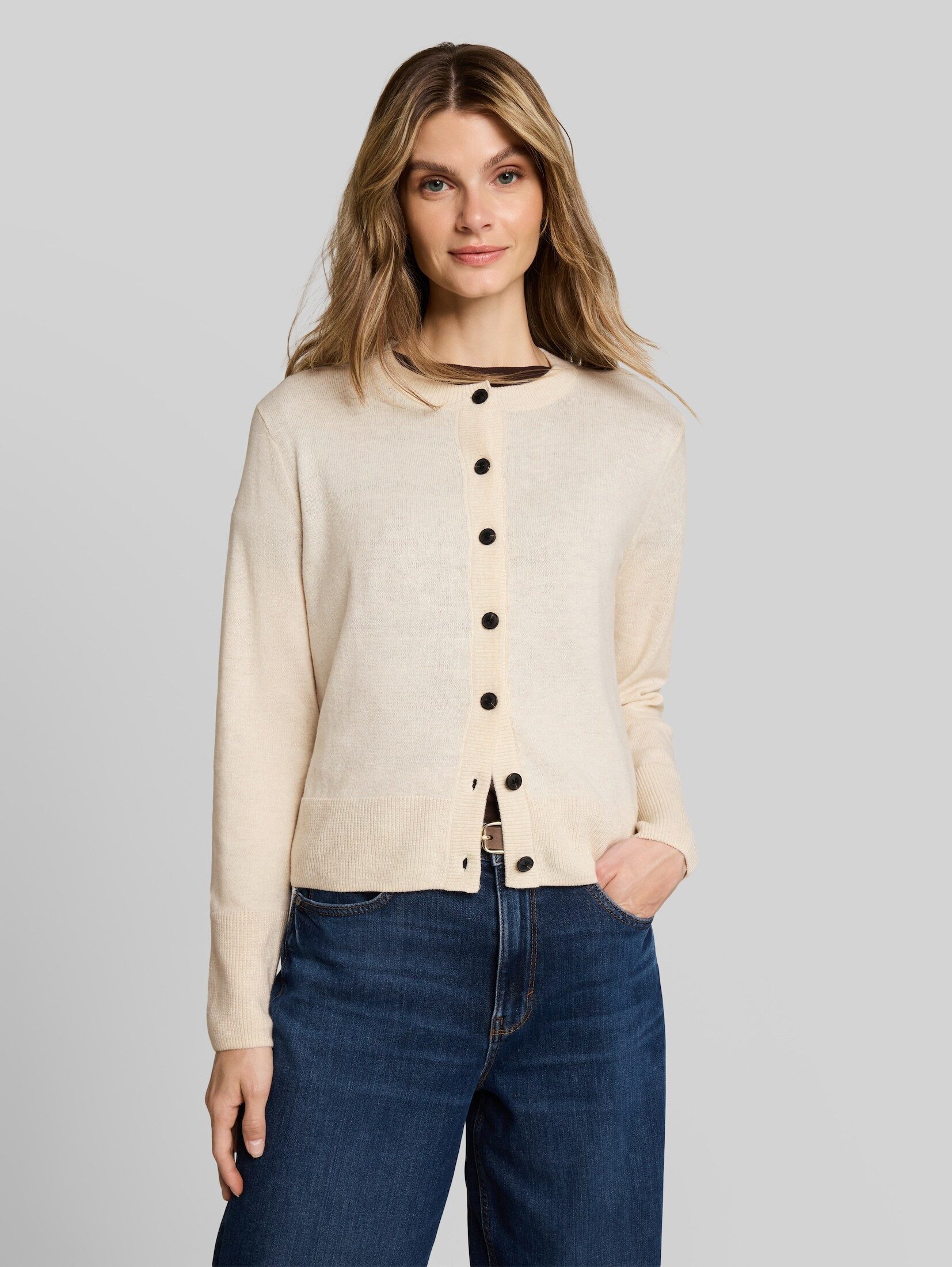 TOM TAILOR Cardigan Pullover & Strickjacken Cardigan mit Kaschmir-Anteil