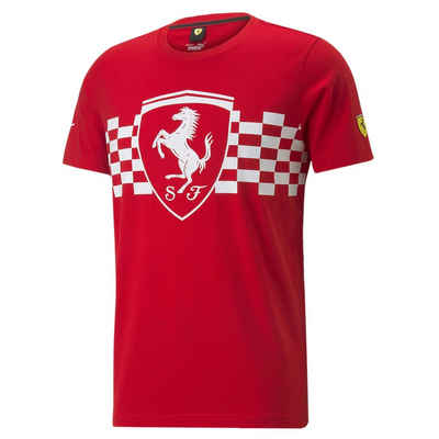 PUMA T-Shirt »Scuderia Ferrari Race Tonal Shield T-Shirt Herren«