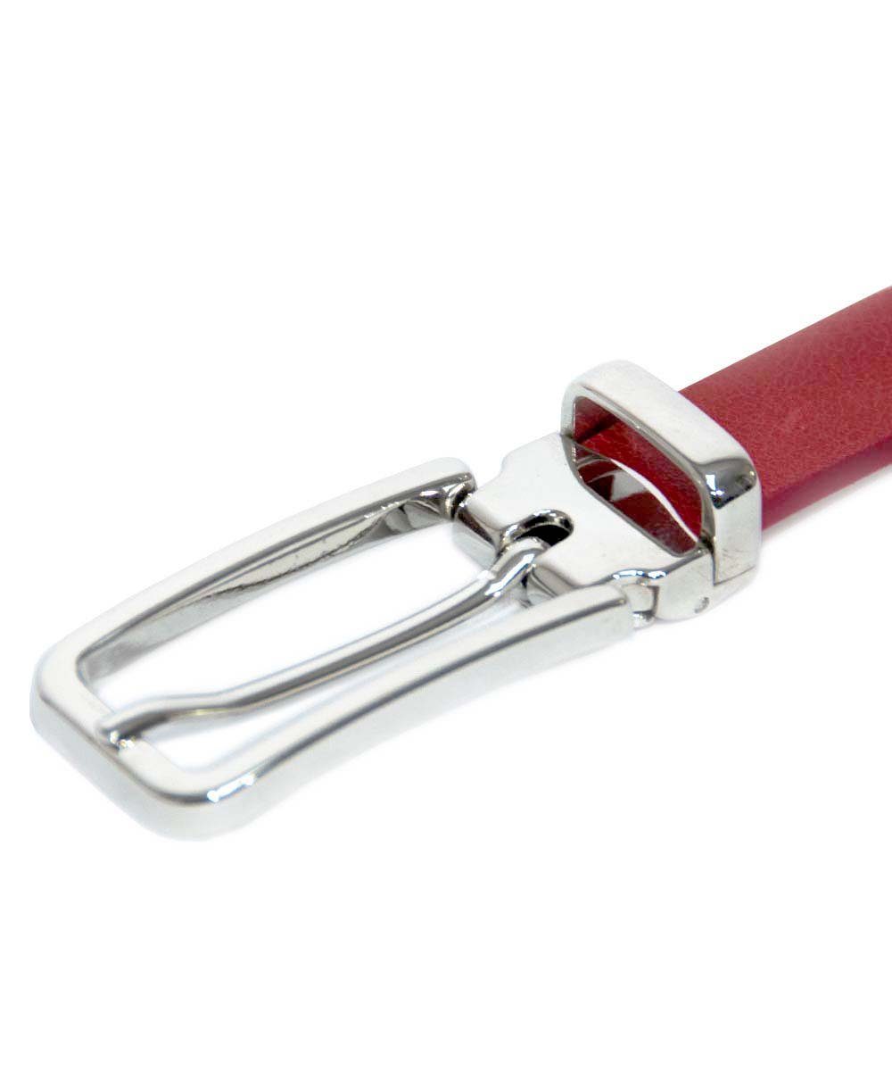 Damen-Vollleder-Gürtel cm rot Ledergürtel & Belt Bag 2