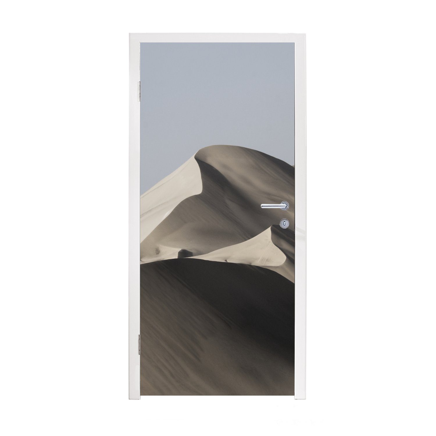 Wüste bei Peru, Matt, Türaufkleber, der cm Fototapete MuchoWow Türtapete (1 75x205 Sanddünen für bedruckt, in Tür, St), Hohe