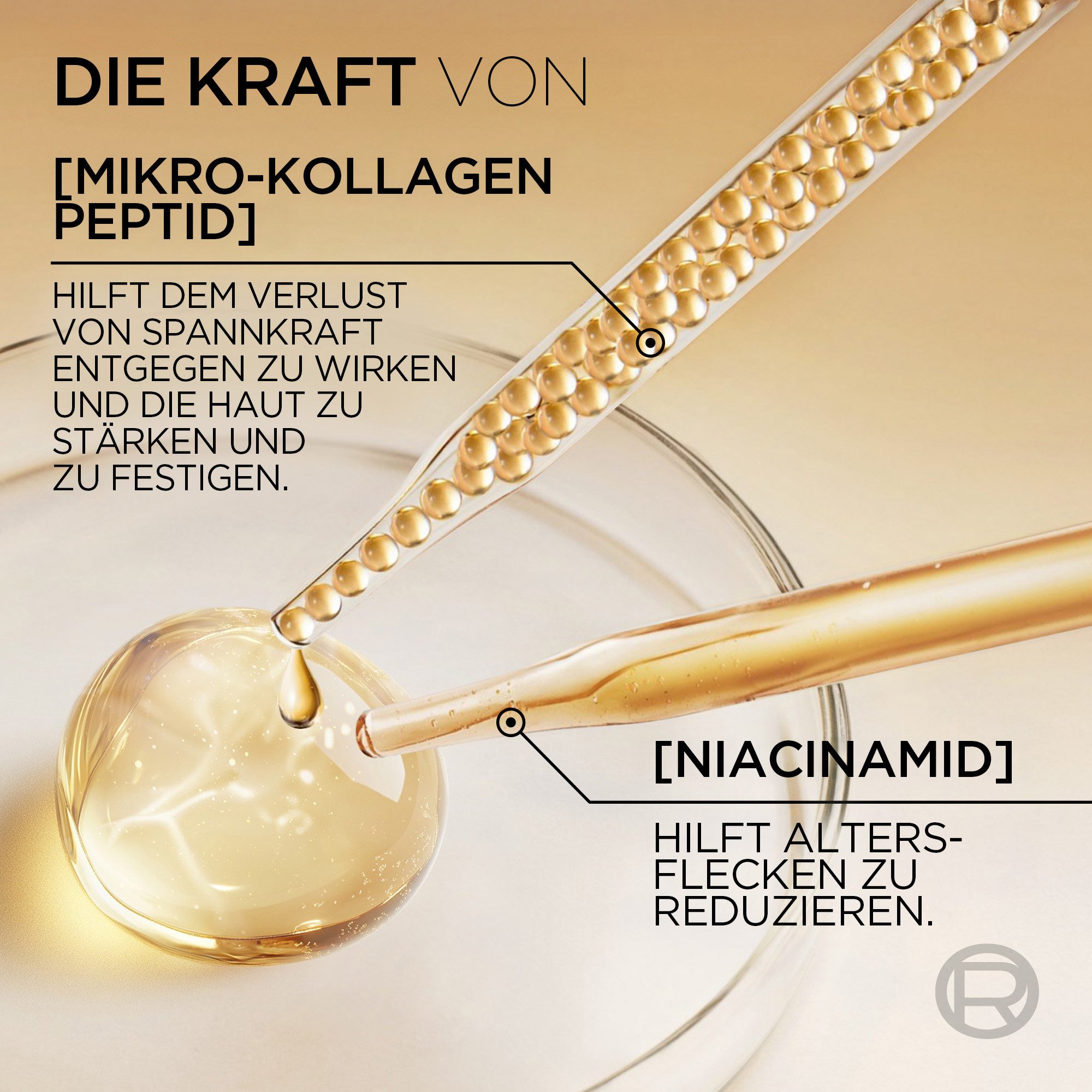 L'ORÉAL PARIS Anti-Falten-Serum AGE PERFECT MIKRO-KOLLAGEN SERUM
