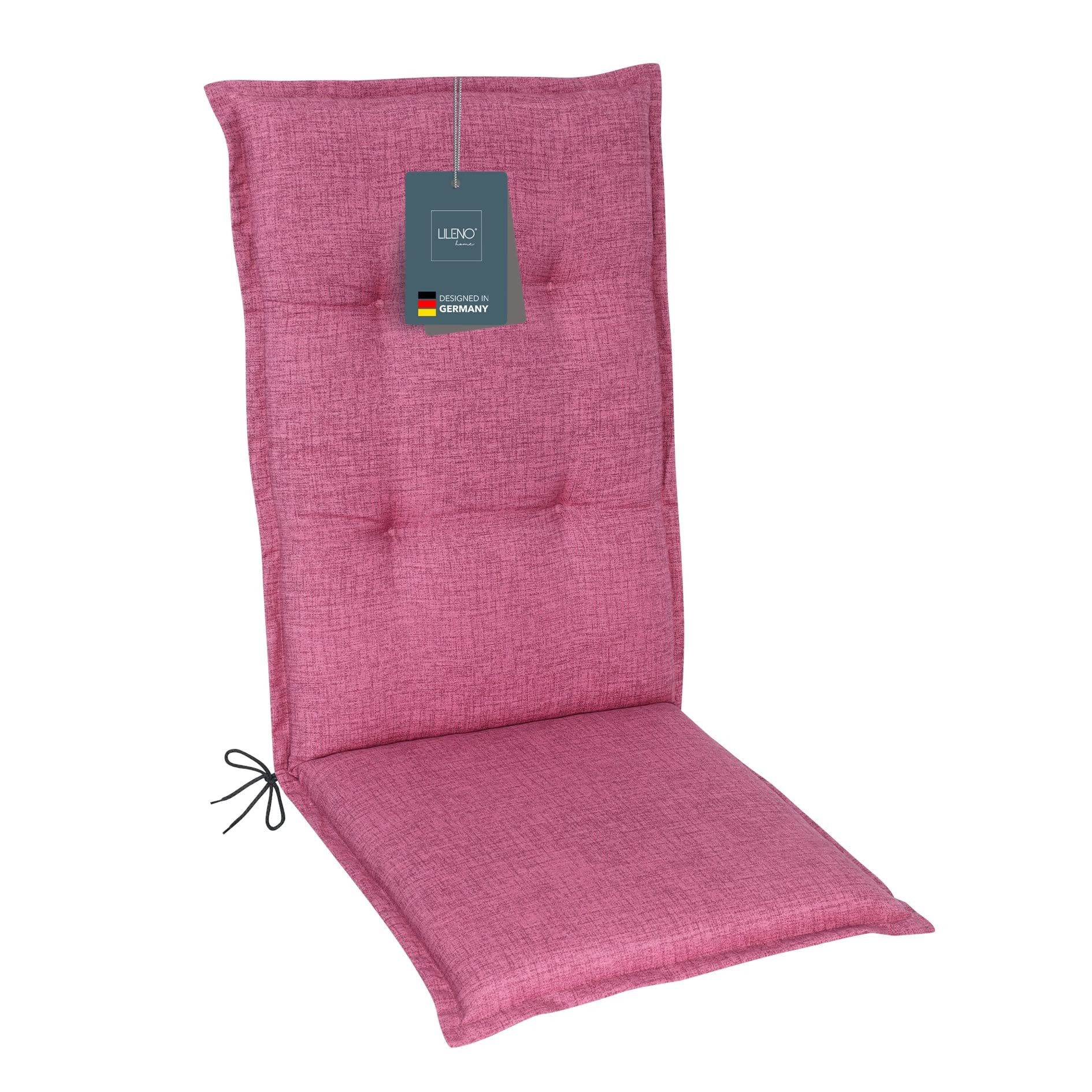 LILENO HOME Hochlehnerauflage Gartenstuhl Auflage, bequeme Sitzauflage für günstig online kaufen