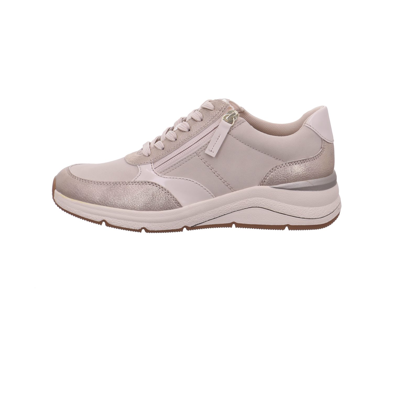 Jana Jana Softline beige kombi Schnürschuh günstig online kaufen