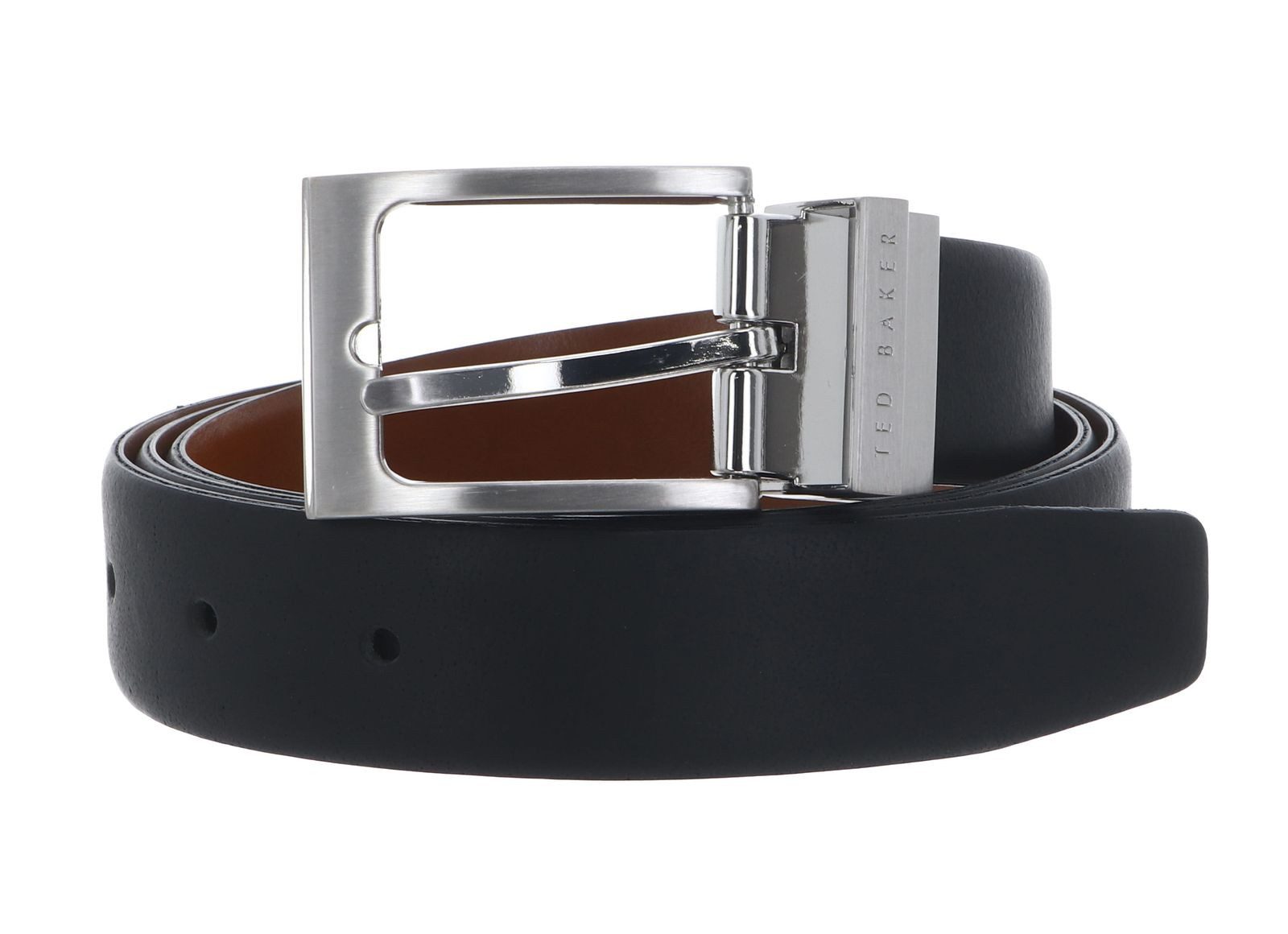 Ted Baker Synthetikgürtel Reversible Leather Belt aus echtem Leder