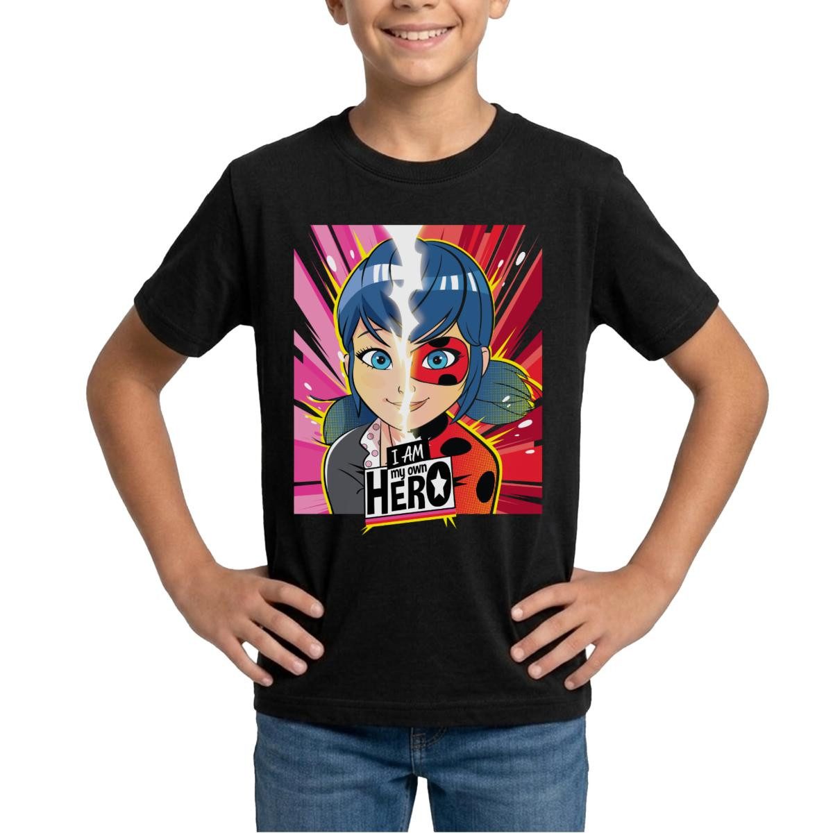 T-Shirt Miraculous I Am My Own Hero Ladybug Marinette Teenager T-Shirt