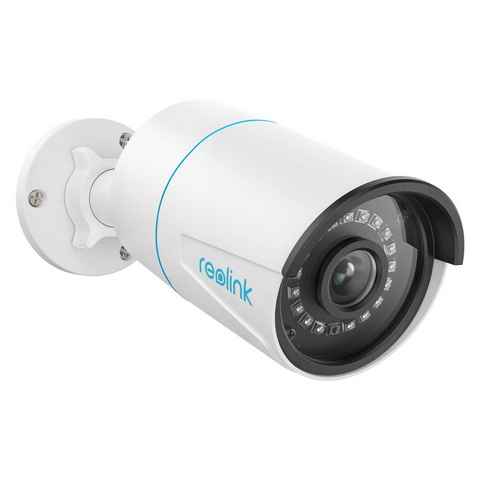 Reolink RLC-510A 5MP PoE IP Überwachungskamera (Außenbereich, mit Personen-/Autoerkennung, Zeitraffer, 30m IR Nachtsicht, IP66 Wasserfest, Audio, Micro SD Kartensteckplatz)