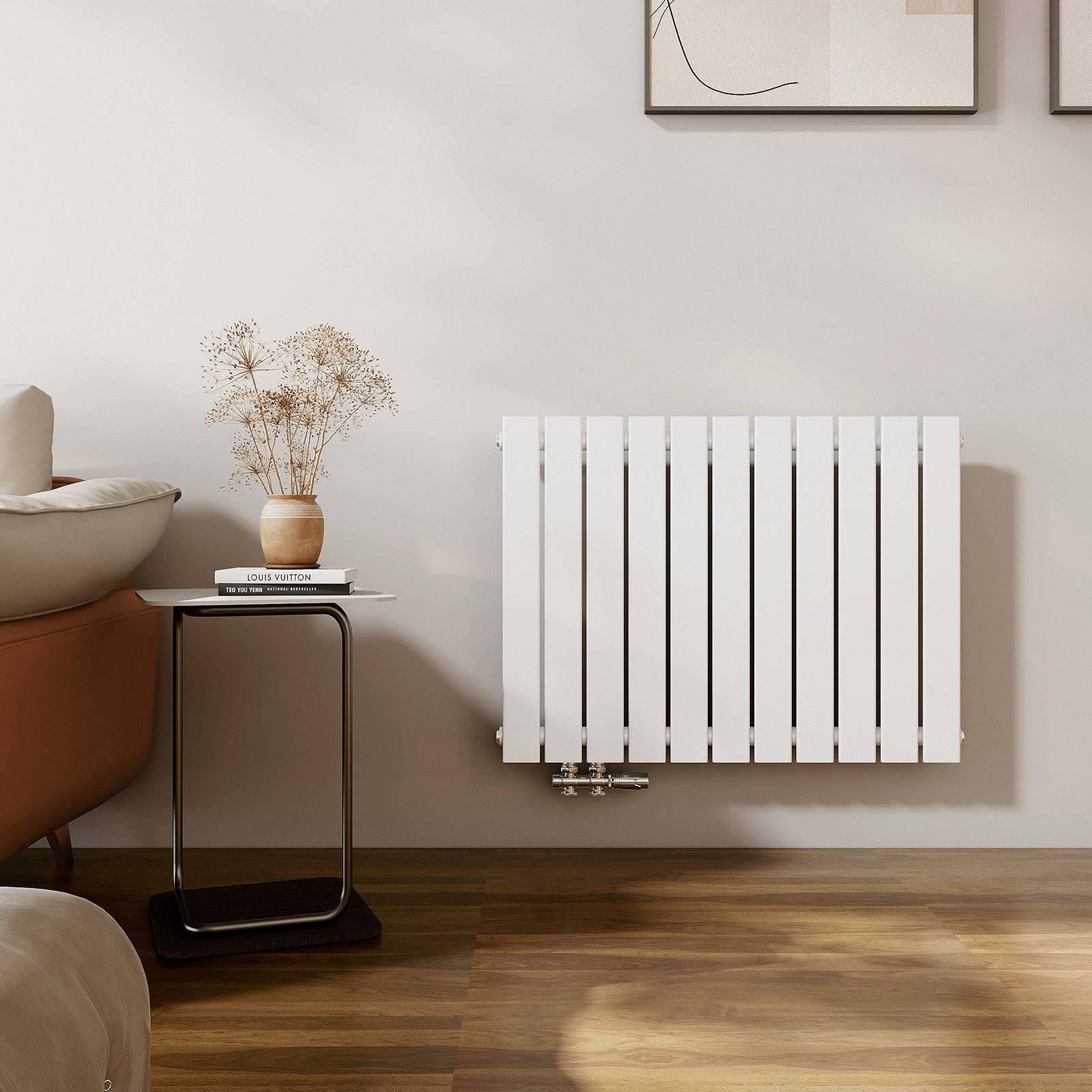 EMKE Heizkörper Einlagig Flach Horizontal Design günstig online kaufen