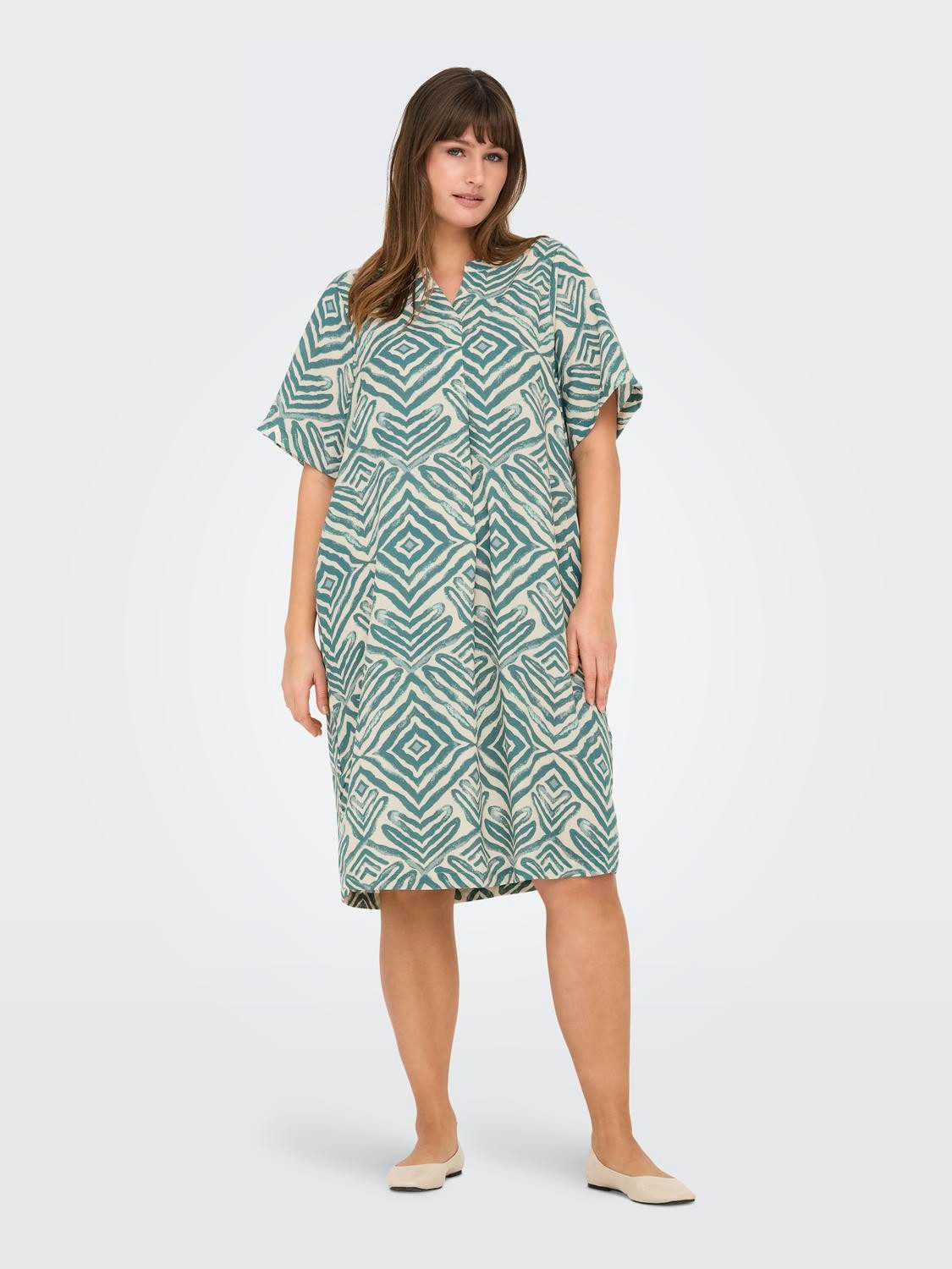 ONLY CARMAKOMA Sommerkleid CARSHILLA 2/4 KNEE günstig online kaufen