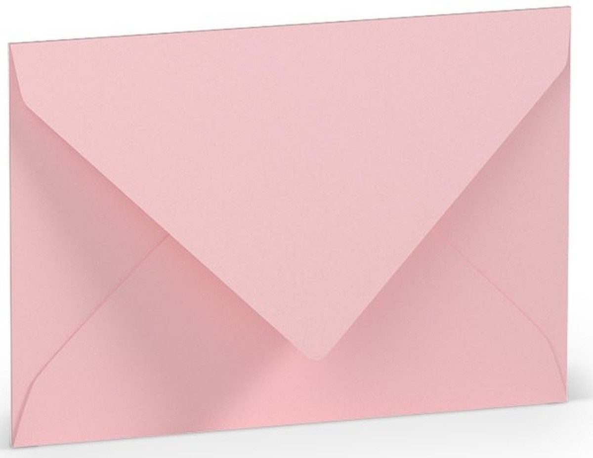 Rössler Briefumschlag Briefumschläge Coloretti VE=5 Stück C7 rosa