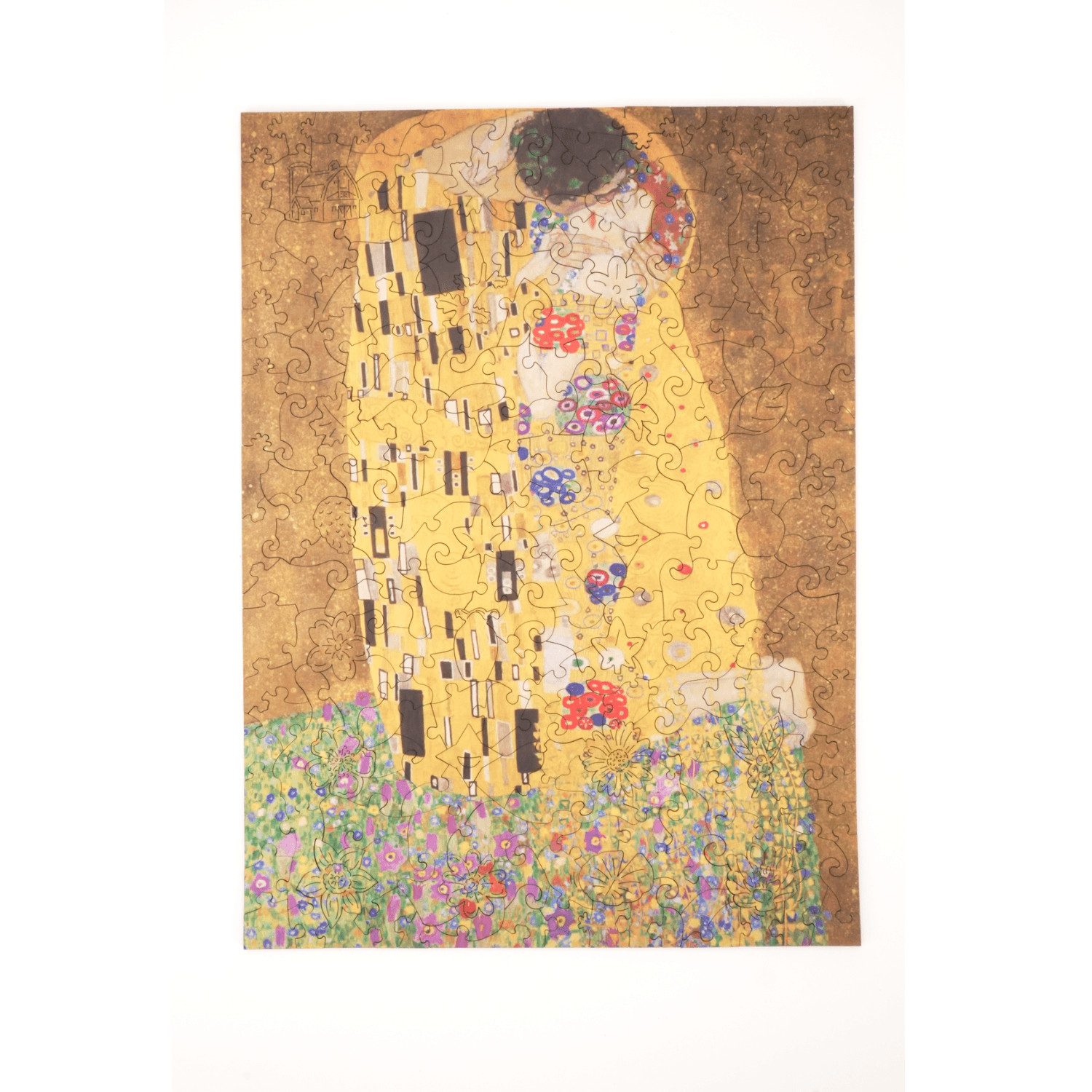 MagicHolz Puzzle Der Kuss Gustav Klimt Holzpuzzle (2D), 250 Puzzleteile, Künstler: Gustav Klimt