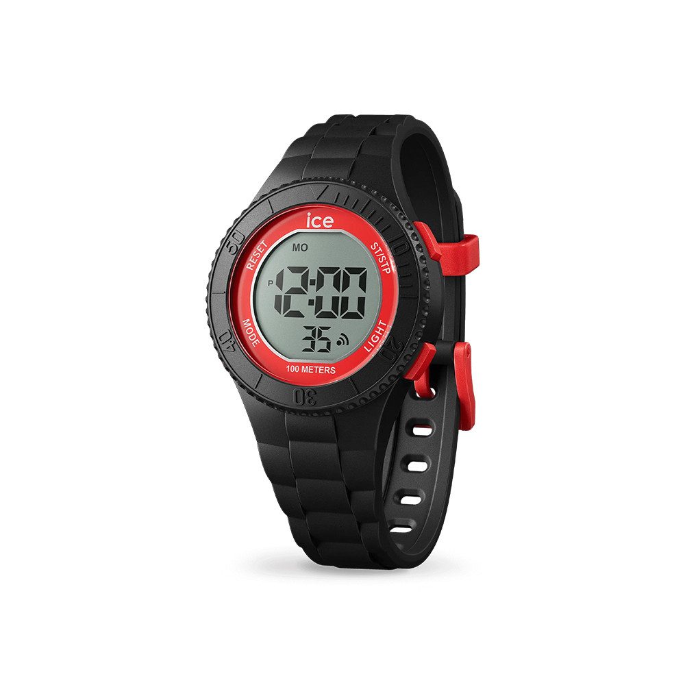 Digitaluhr Ice-Watch Ice Digit Black Spider (S) 021007
