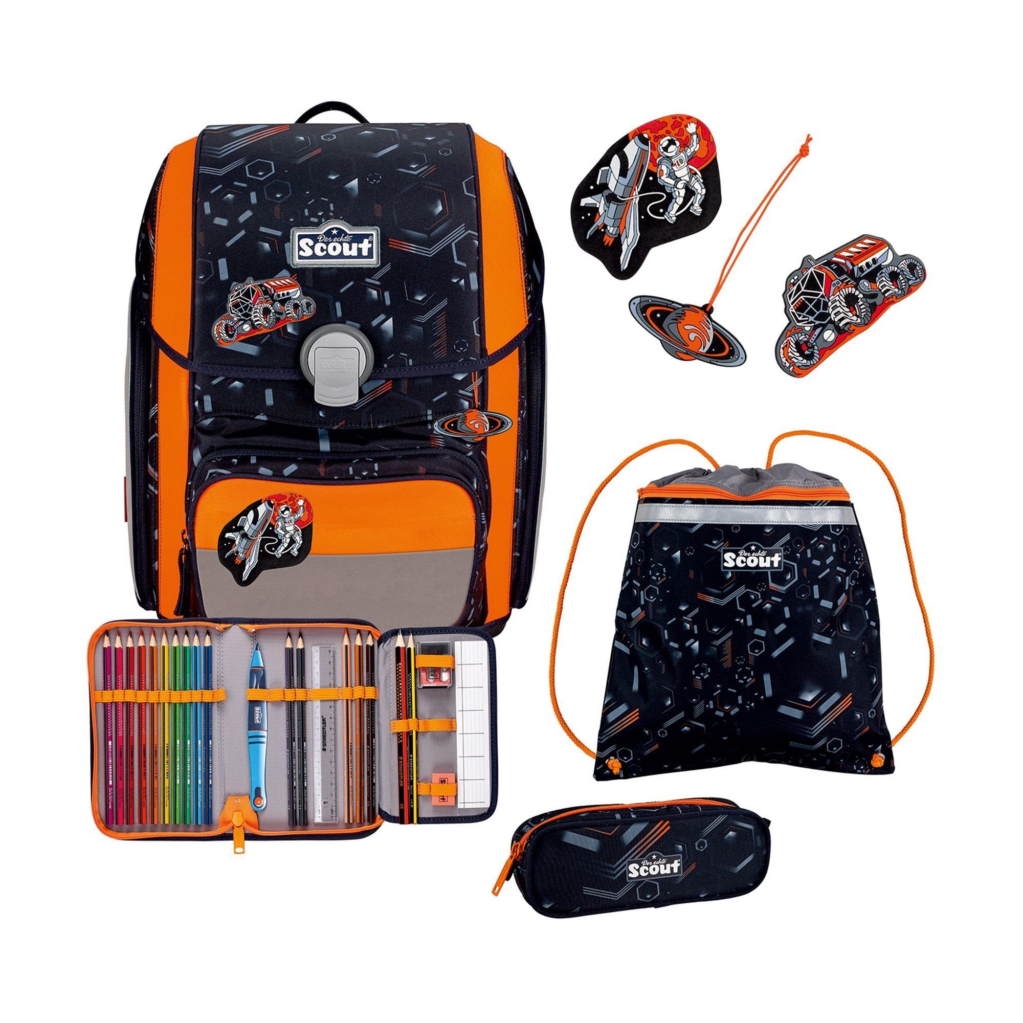 Scout Ранцы Genius (4-tlg), Polyester