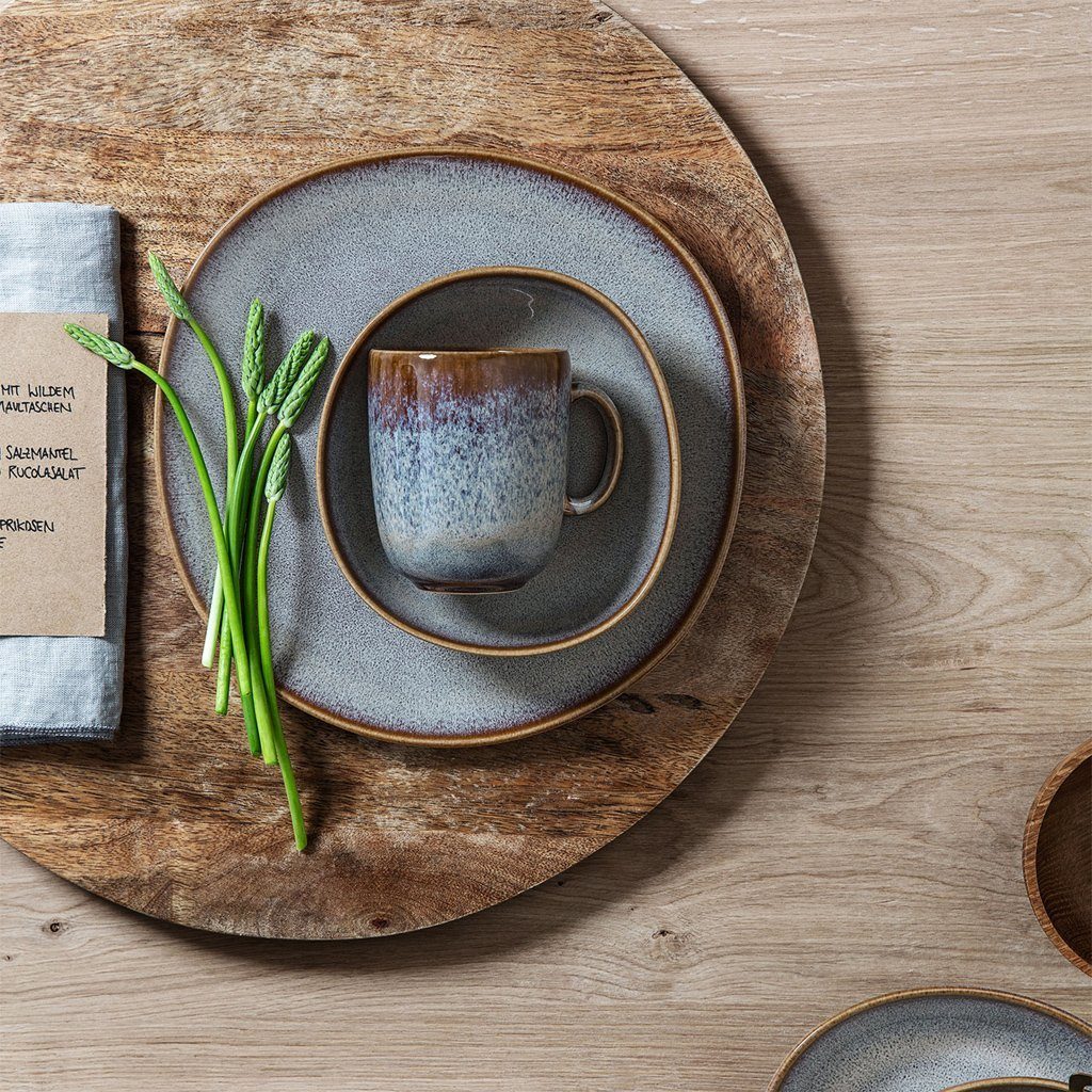 like. by Villeroy & Boch Tasse Lave Henkelbecher, 1-tlg., Steingut, Steingut, 1 Stck, mikrowellensicher,spülmaschinenfest, Made in Germany