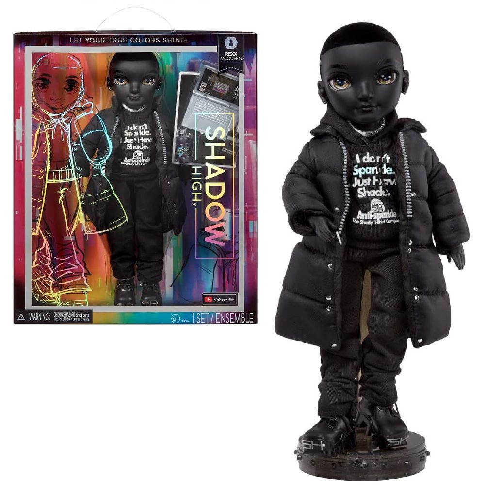 MGA ENTERTAINMENT Anziehpuppe Rexx McQueen Fashion Puppe Shadow High Rainbo günstig online kaufen