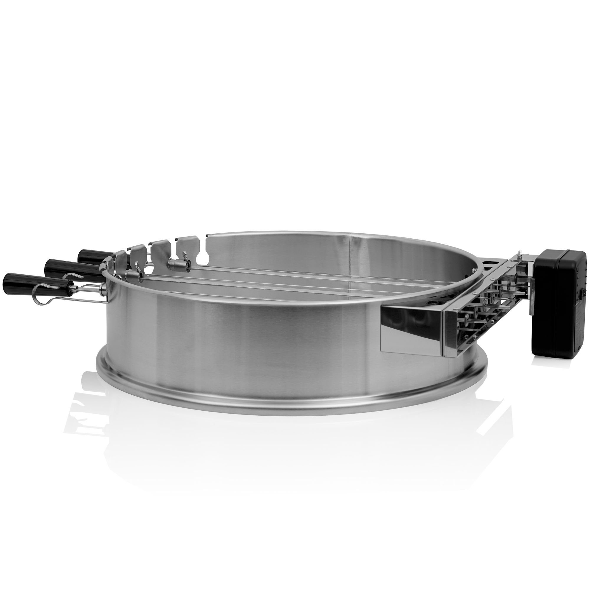 BBQ-Toro Grillspieß Grillspieß Set für Ø 57 cm Kugelgrill, 7 Edelstahl Spieße