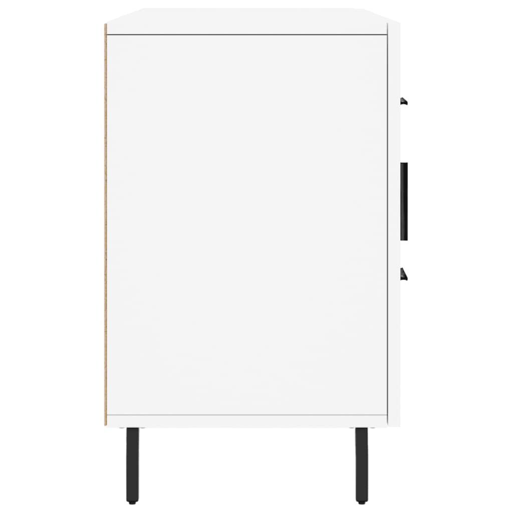 vidaXL Sideboard Holzwerkstoff Sideboard 100x36x60 St) Weiß (1 cm