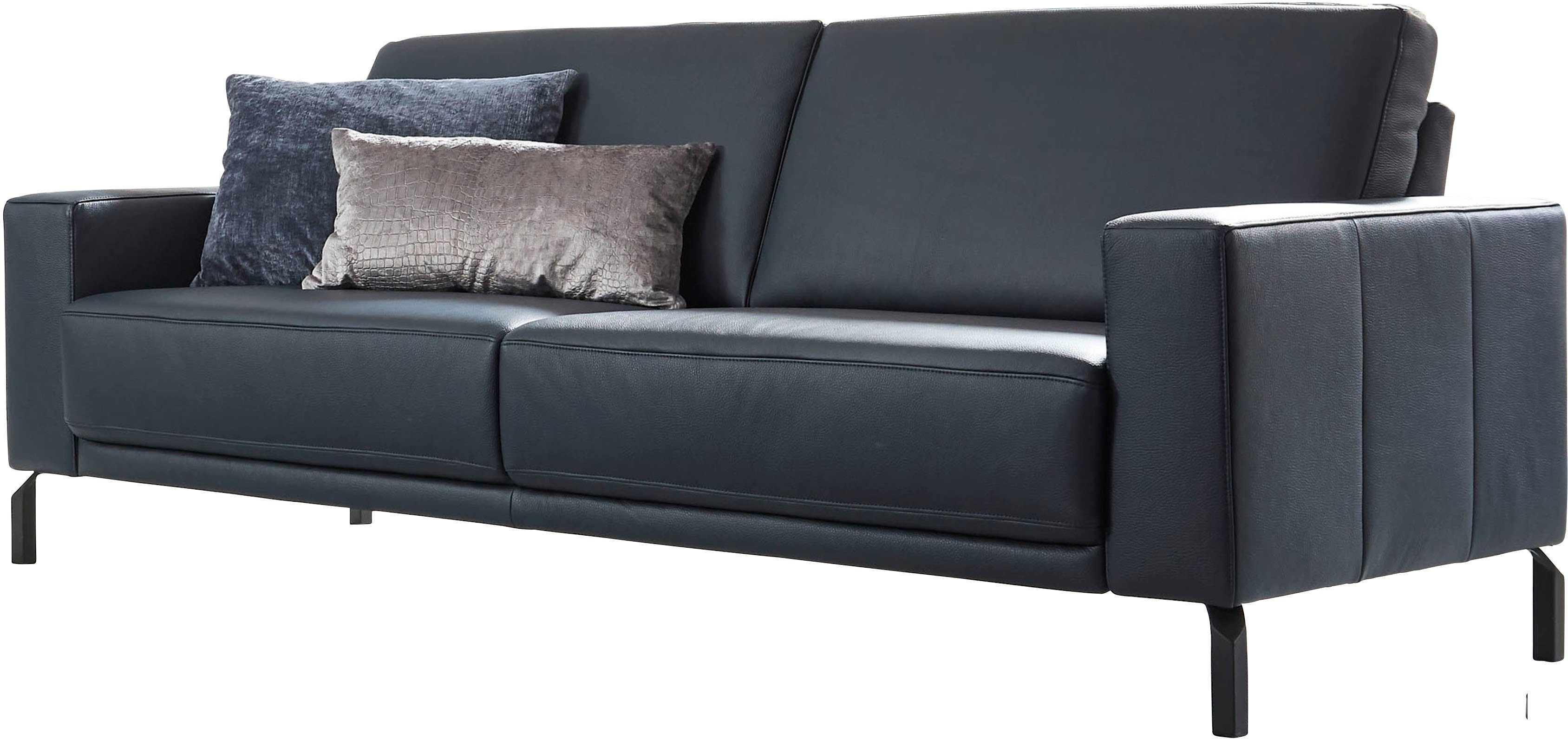 Home affaire 2,5-Sitzer Apiro, 2,5-Sitzer – Premium-Komfort für dein Zuhause, auch mit motorischem Sitzvorzug, Breite 218cm, Dickleder, Federkern