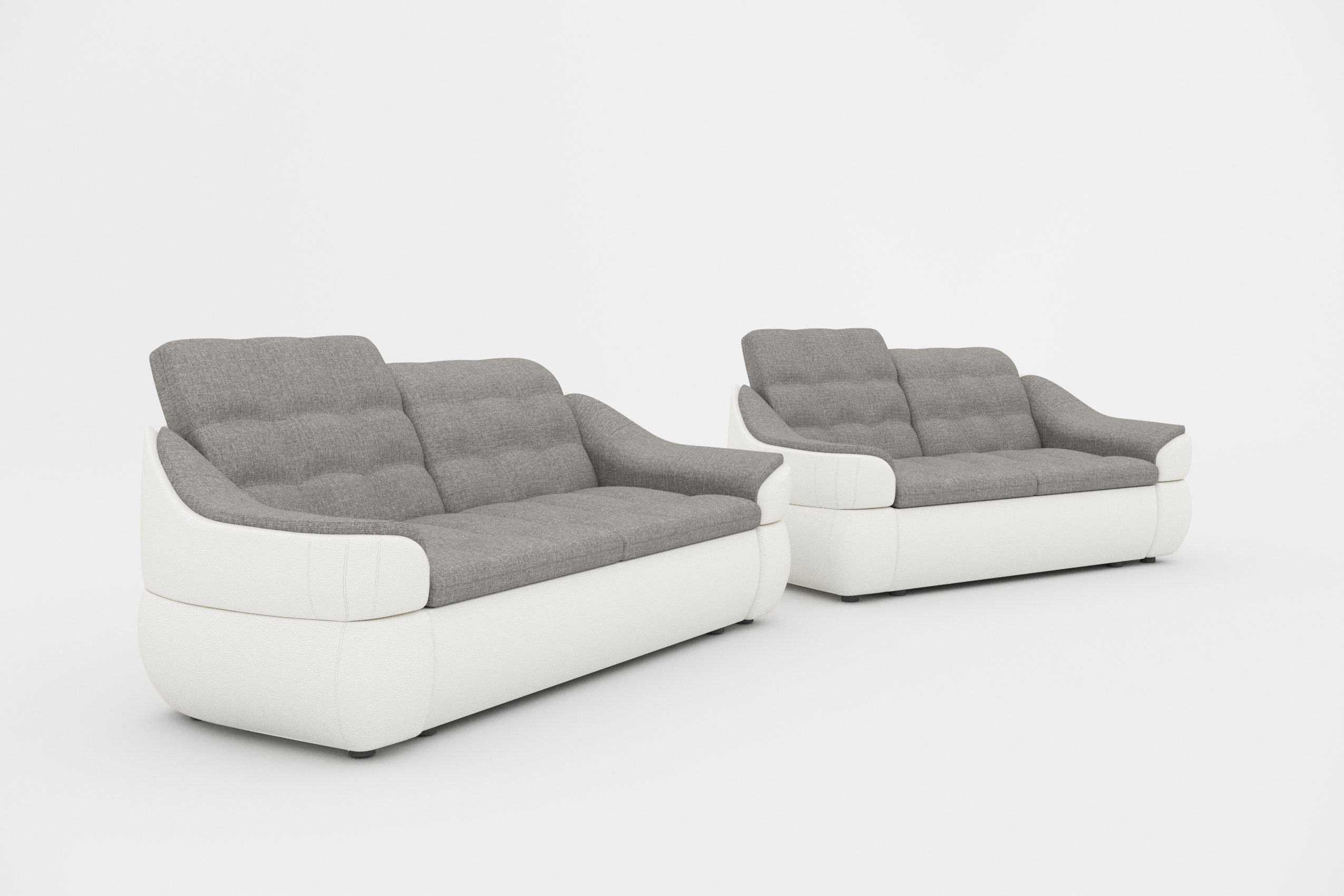 bestehend Modern (2-tlg), Alisa, (Set Polstergarnitur aus 2,5-Sitzer Sofa Stylefy made Europa Design, Sofa, in und 2-Sitzer