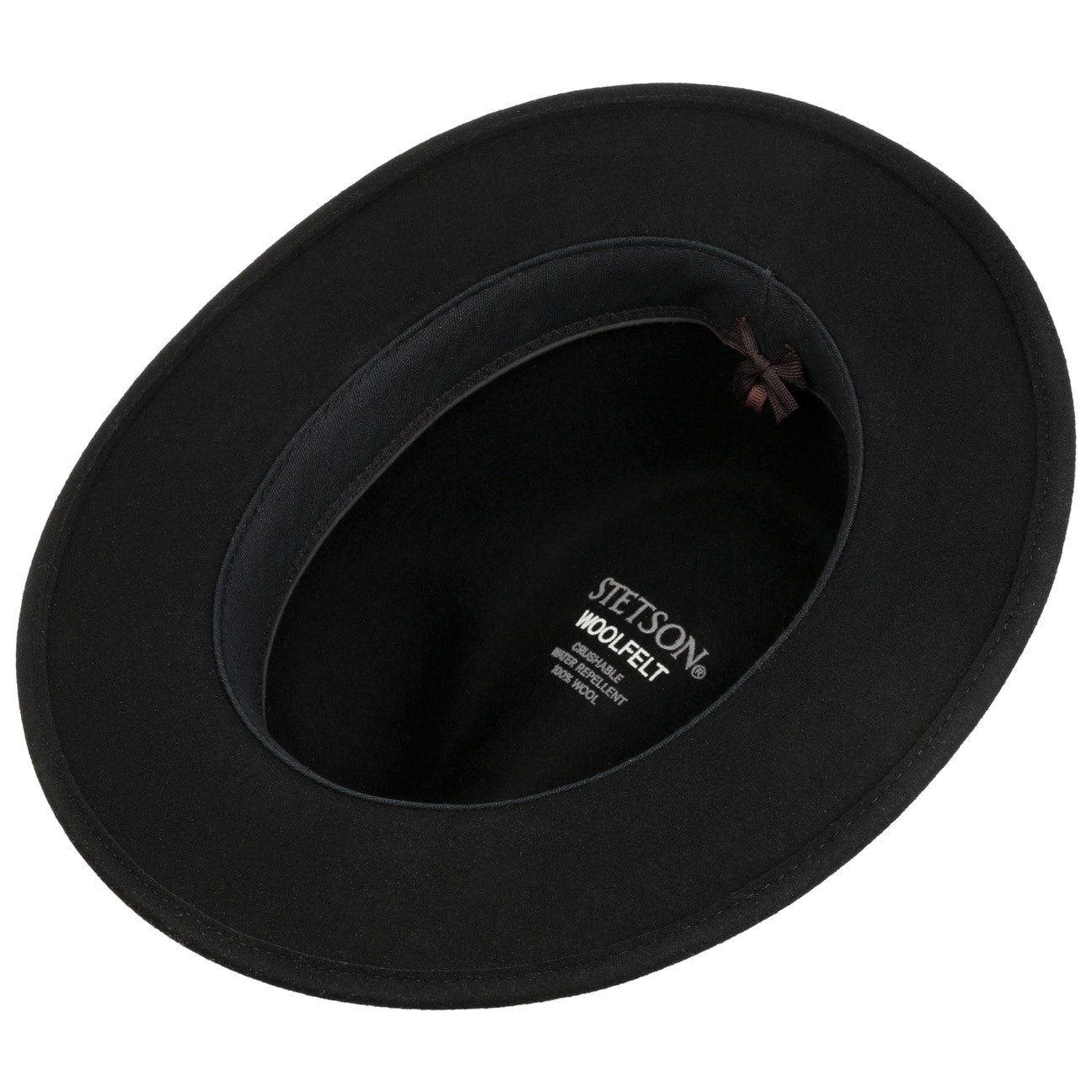 Stetson Filzhut (1-St) Wollfilzhut mit Lederband