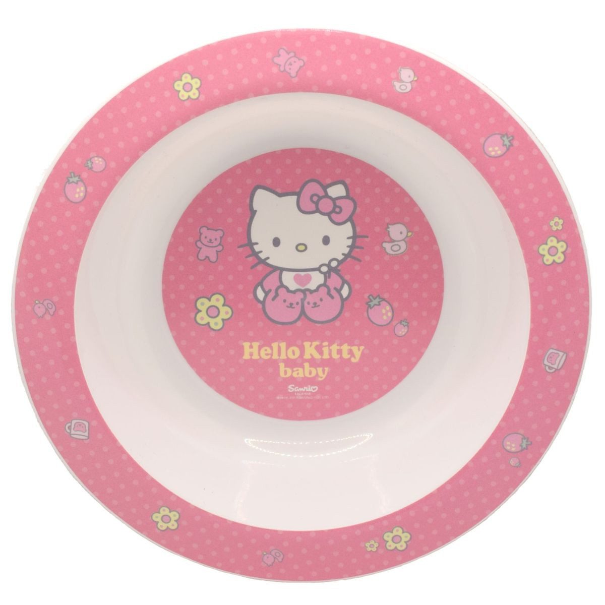 Stor Geschirr-Set Schüssel Mikrowellengeschirr Kinder Ø16 Disney Frozen / Hello Kitty, BPA-freies, lebensmittelechtes Material
