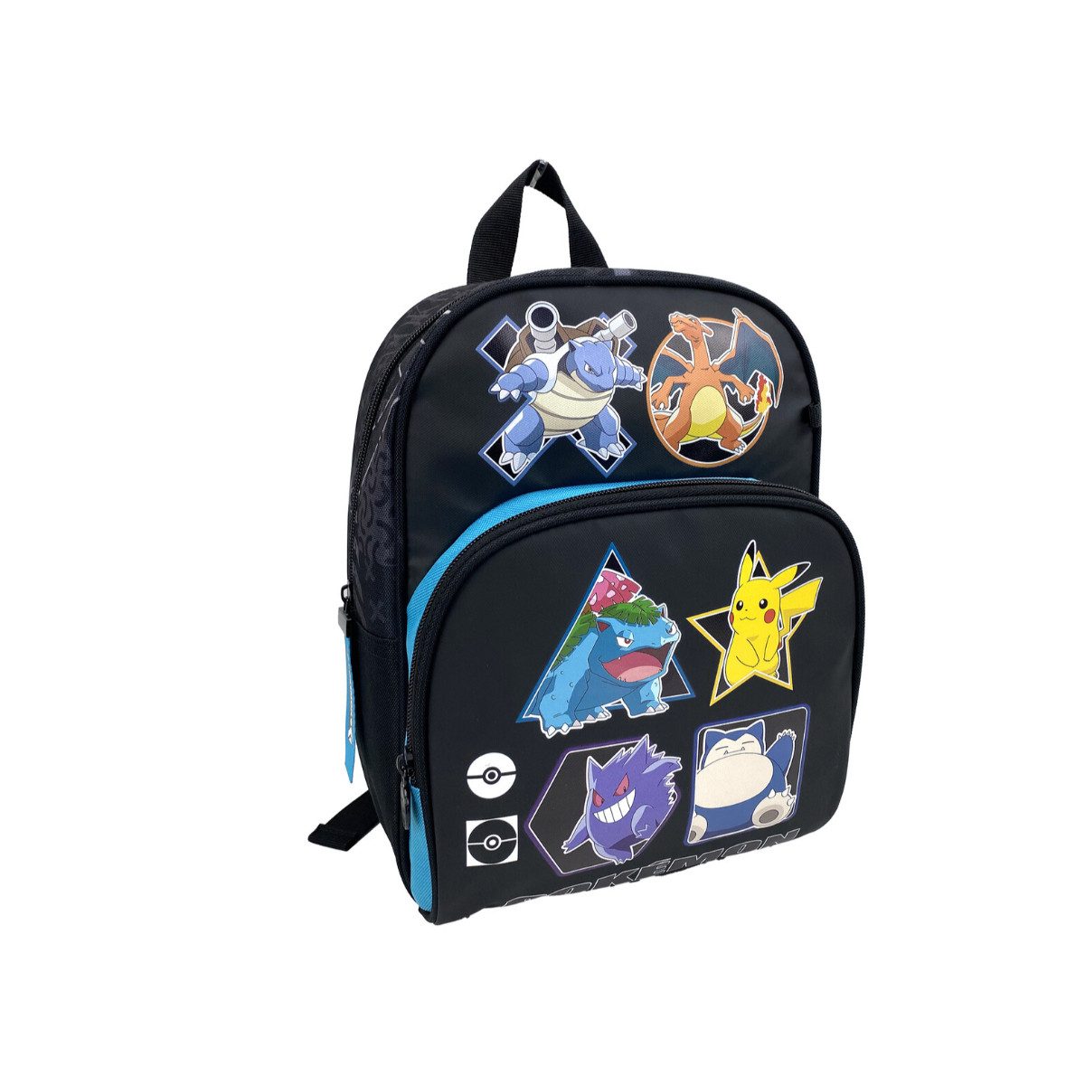 POKÉMON Kinderrucksack Geo 30 cm Kindergartenrucksack mit 2 Fächern Flaschenfach