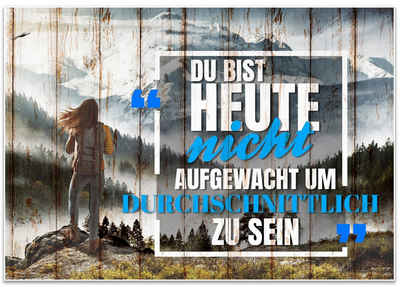 wandmotiv24 Poster Motivation M0027, Sprüche (1 St), Wandbild, Wanddeko, Poster in versch. Größen