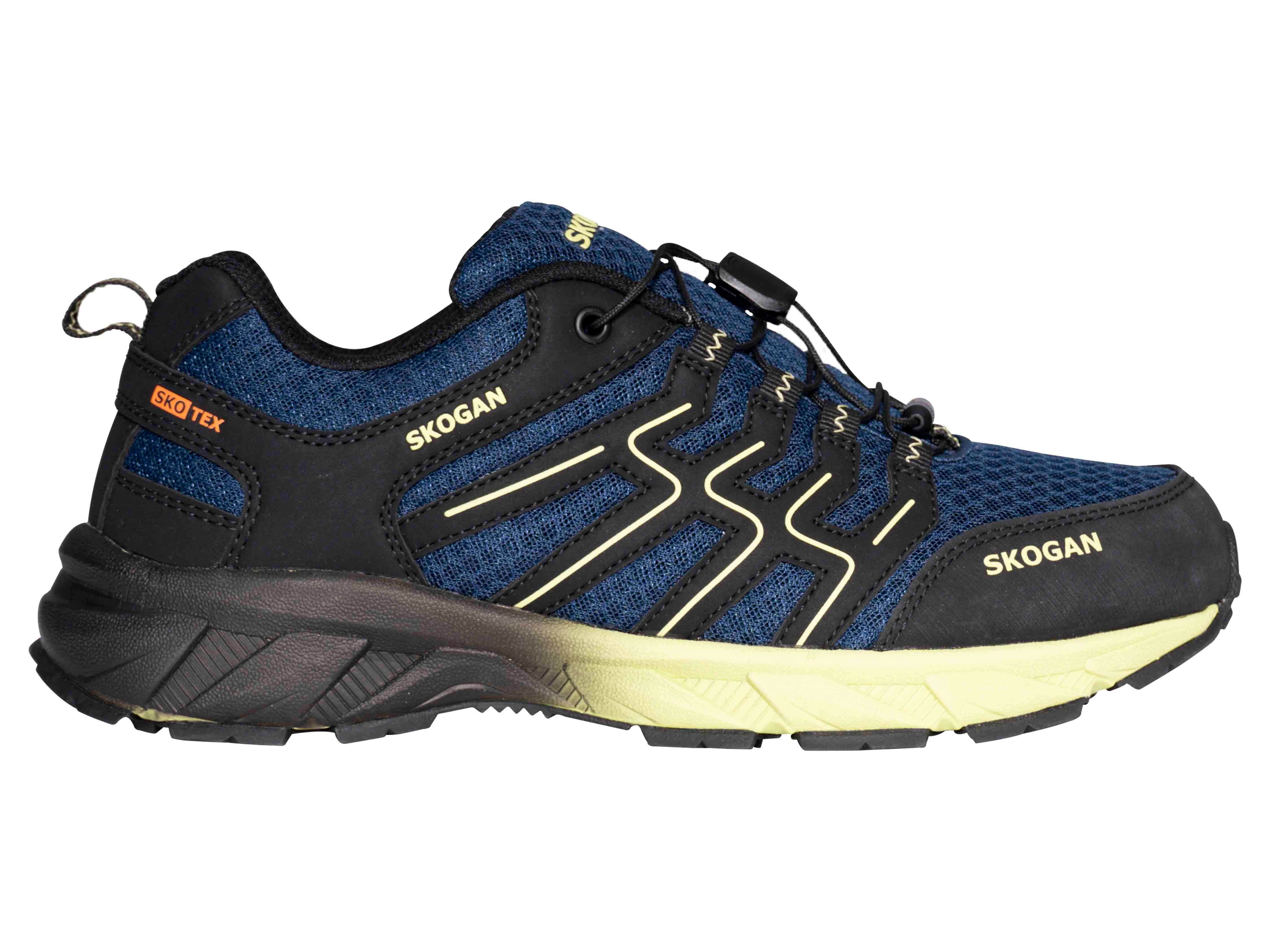 SKOGAN SKO-Runner Leichtwanderschuh mit wasserdichter Membrane navy/lime Ou günstig online kaufen