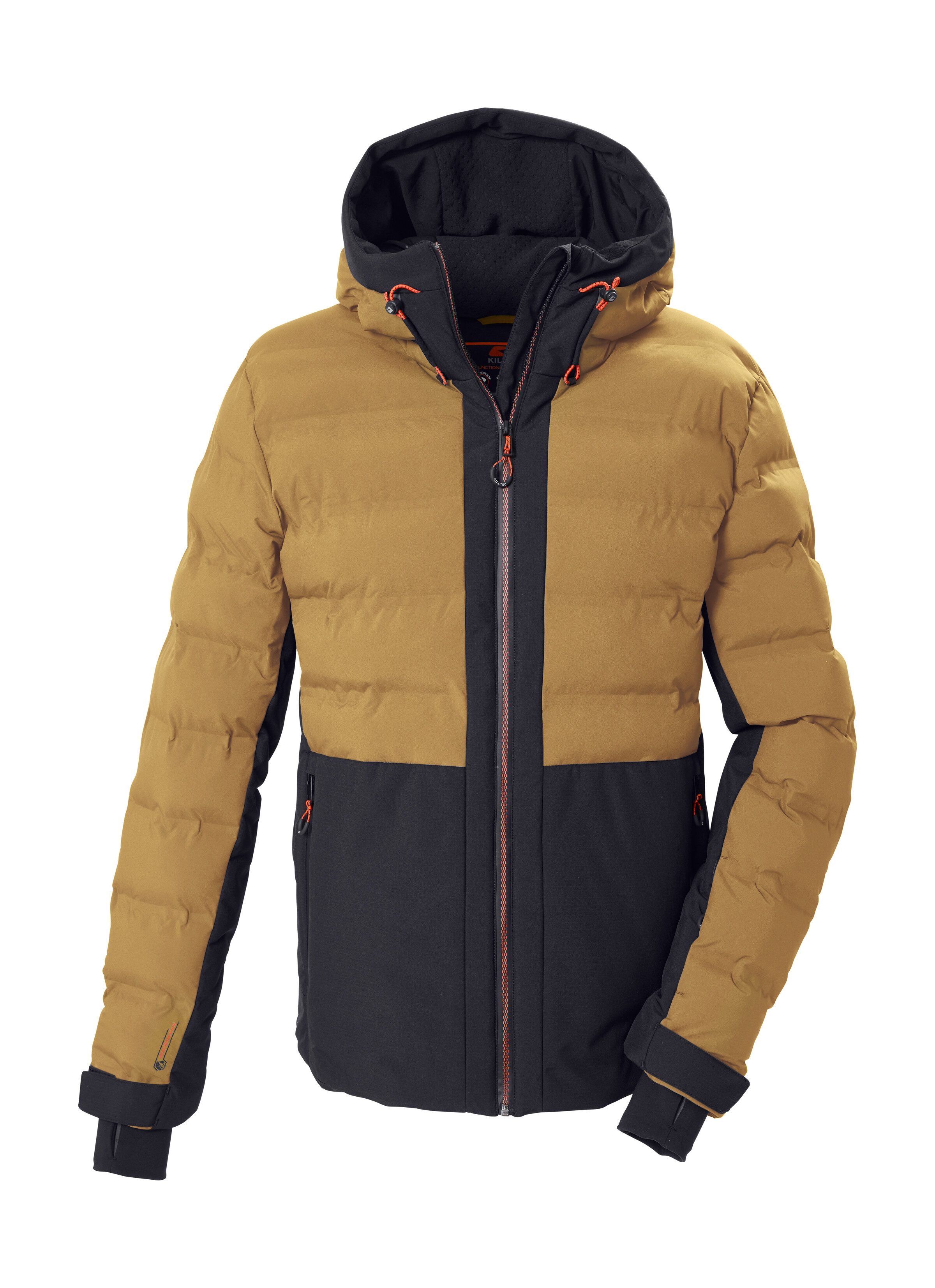 Killtec Skijacke KSW 67 MN SKI JCKT Winddichte, wasserabweisende Skijacke mit Hybridoptik