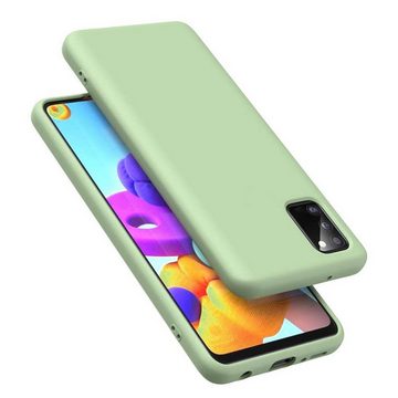 CoolGadget Handyhülle Grün als 2in1 Schutz Cover Set für das Samsung Galaxy A13 5G / A04s 6,5 Zoll, 2x Glas Display Schutz Folie + 1x Case Hülle für Galaxy A13 5G A04s