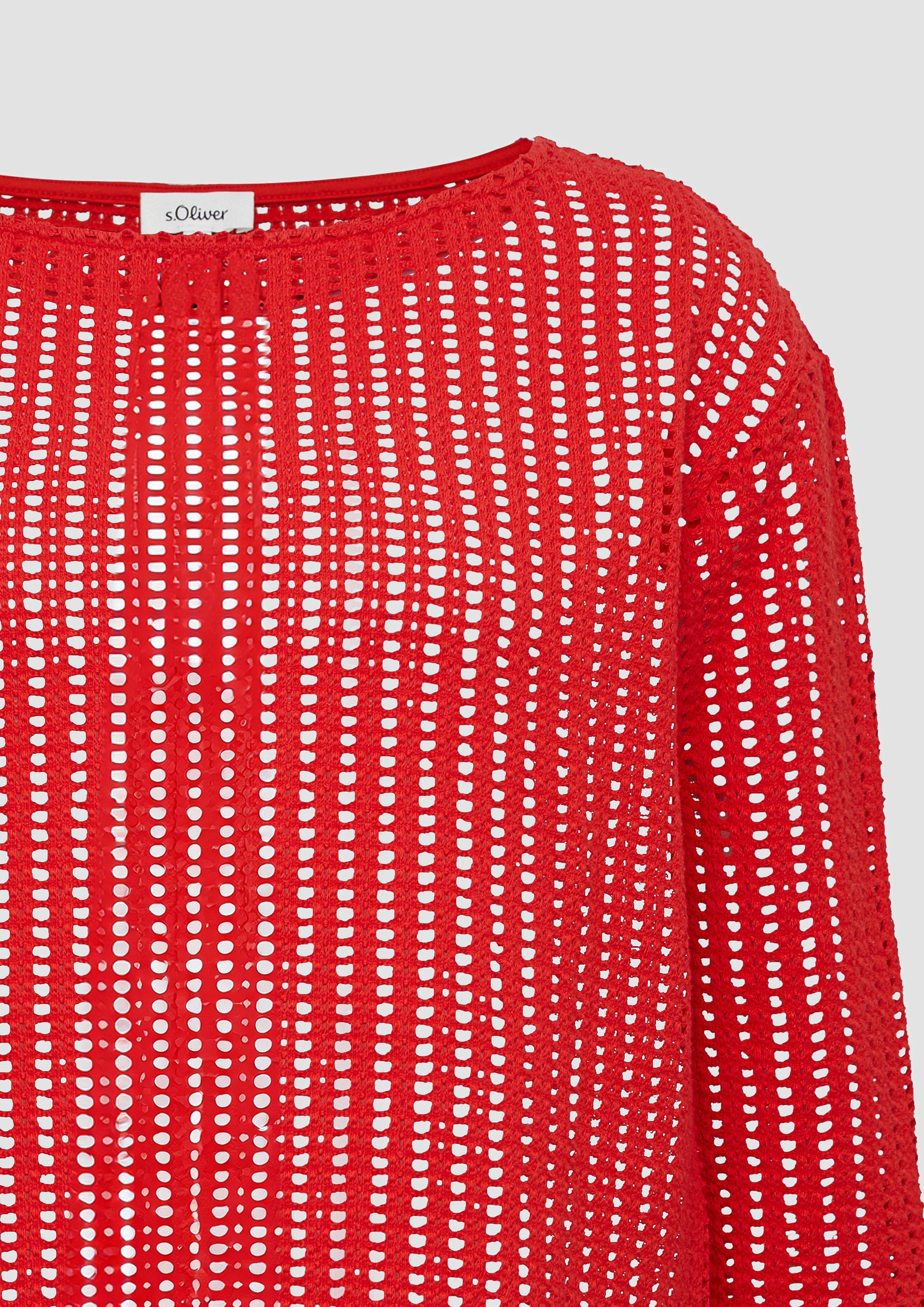 s.Oliver 3/4-Arm-Shirt Luftiges T-Shirt im Relaxed günstig online kaufen