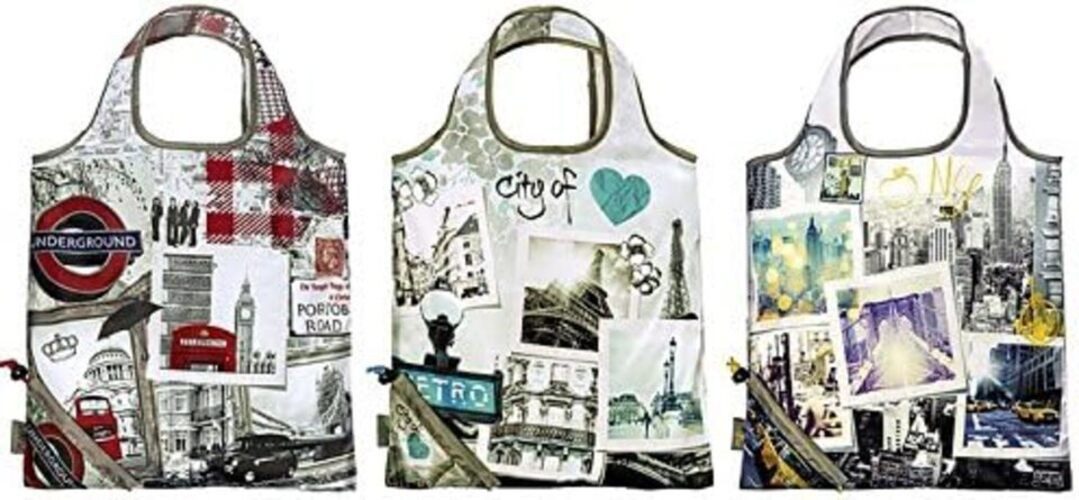 WieWin Einkaufsbeutel Einkaufsttasche vers. designs (1 Stück)