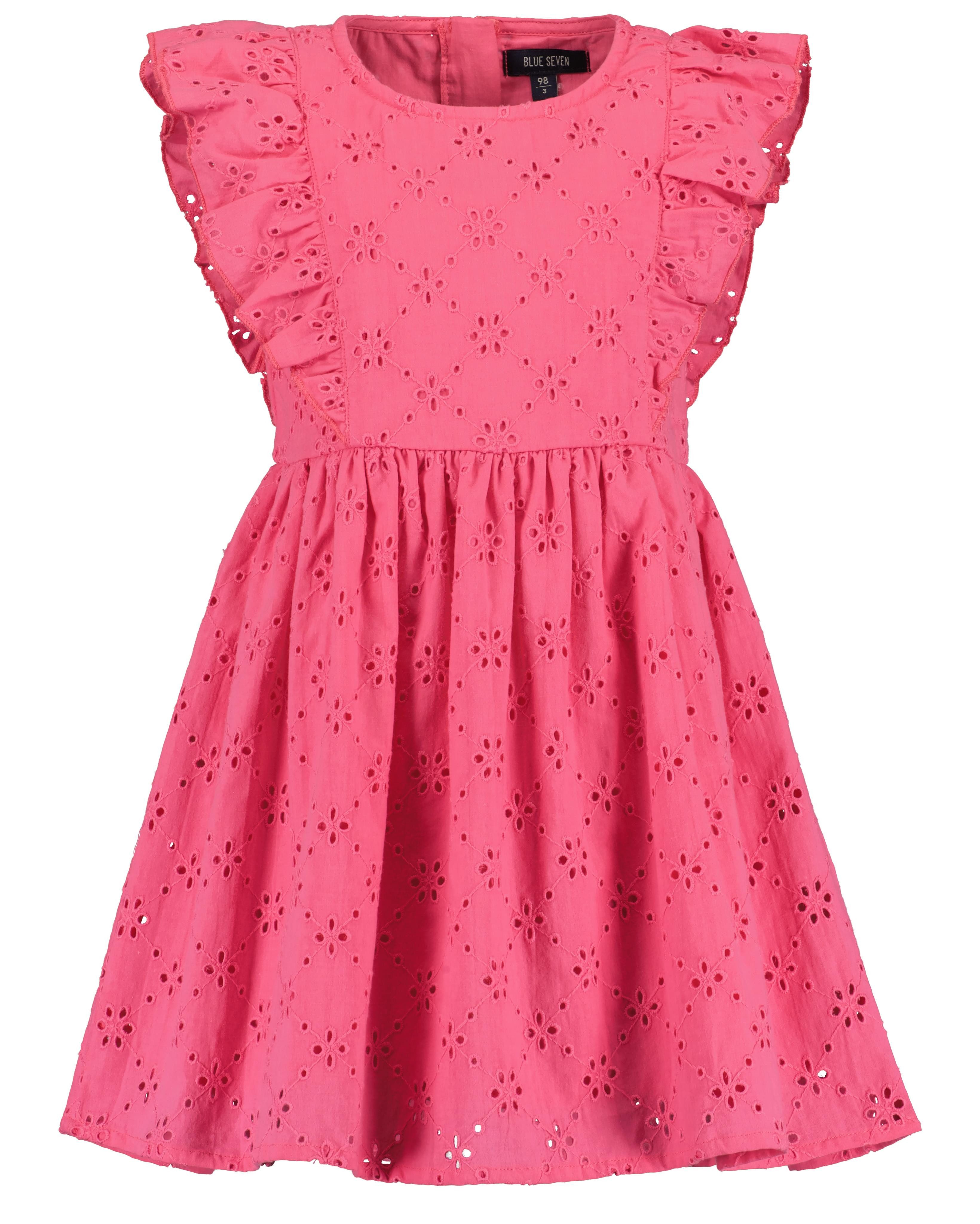 Blue Seven Sommerkleid (1-tlg) mit Volants und toller Lochstickerei