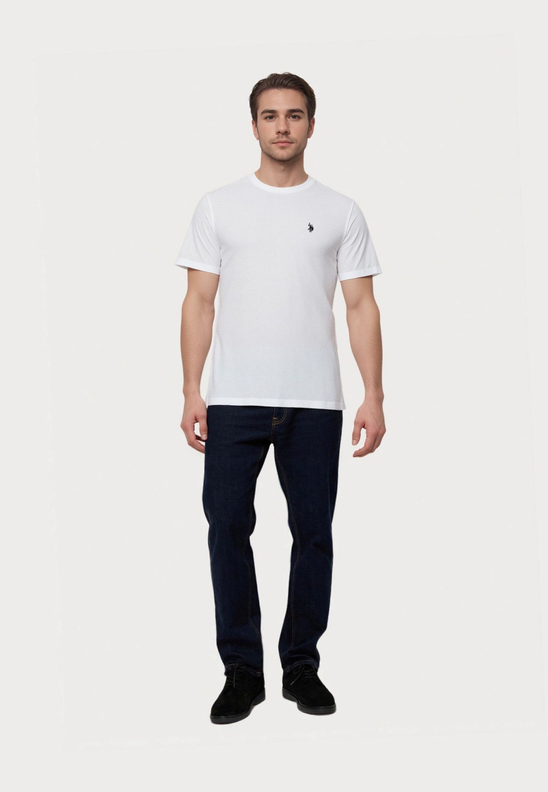 U.S. Polo Assn. T-Shirt T-Shirt Basic Shirt R-Neck (1-tlg., 1)