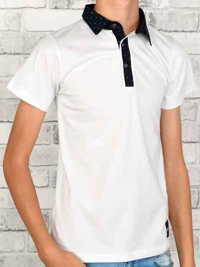 BEZLIT Kurzarmshirt Jungen Polo Shirt mit Kontrastfarben (1-tlg) Casual