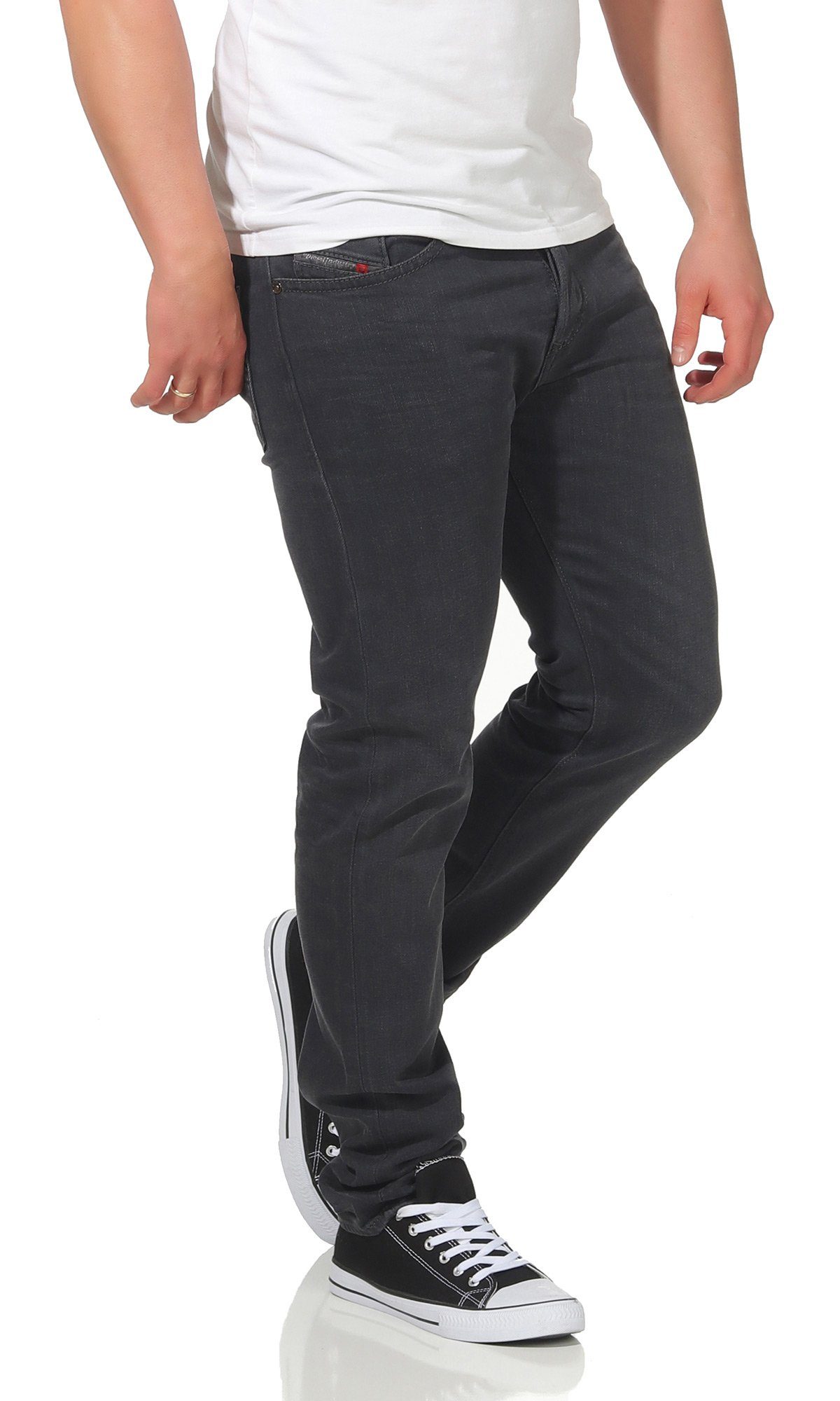 5-Pocket-Style Regular-fit-Jeans Buster Herren Diesel 0859X