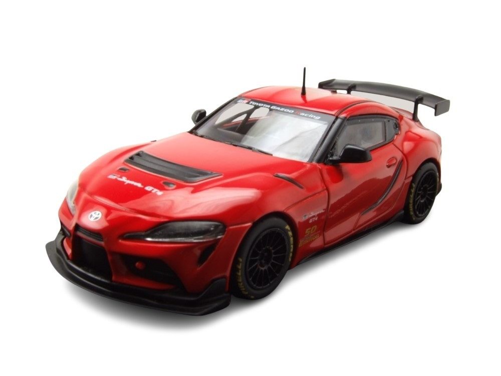 ixo Models Modellauto Toyota GR Supra GT4 2022 rot Modellauto 1:43 ixo models, Maßstab 1:43