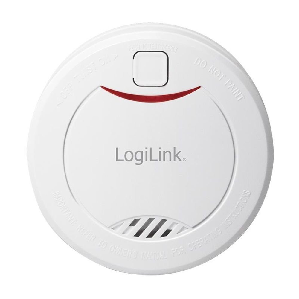 LogiLink SC0010 Rauchmelder (VdS Zulassung, 10 Jahre Lebensdauer, 85dB)