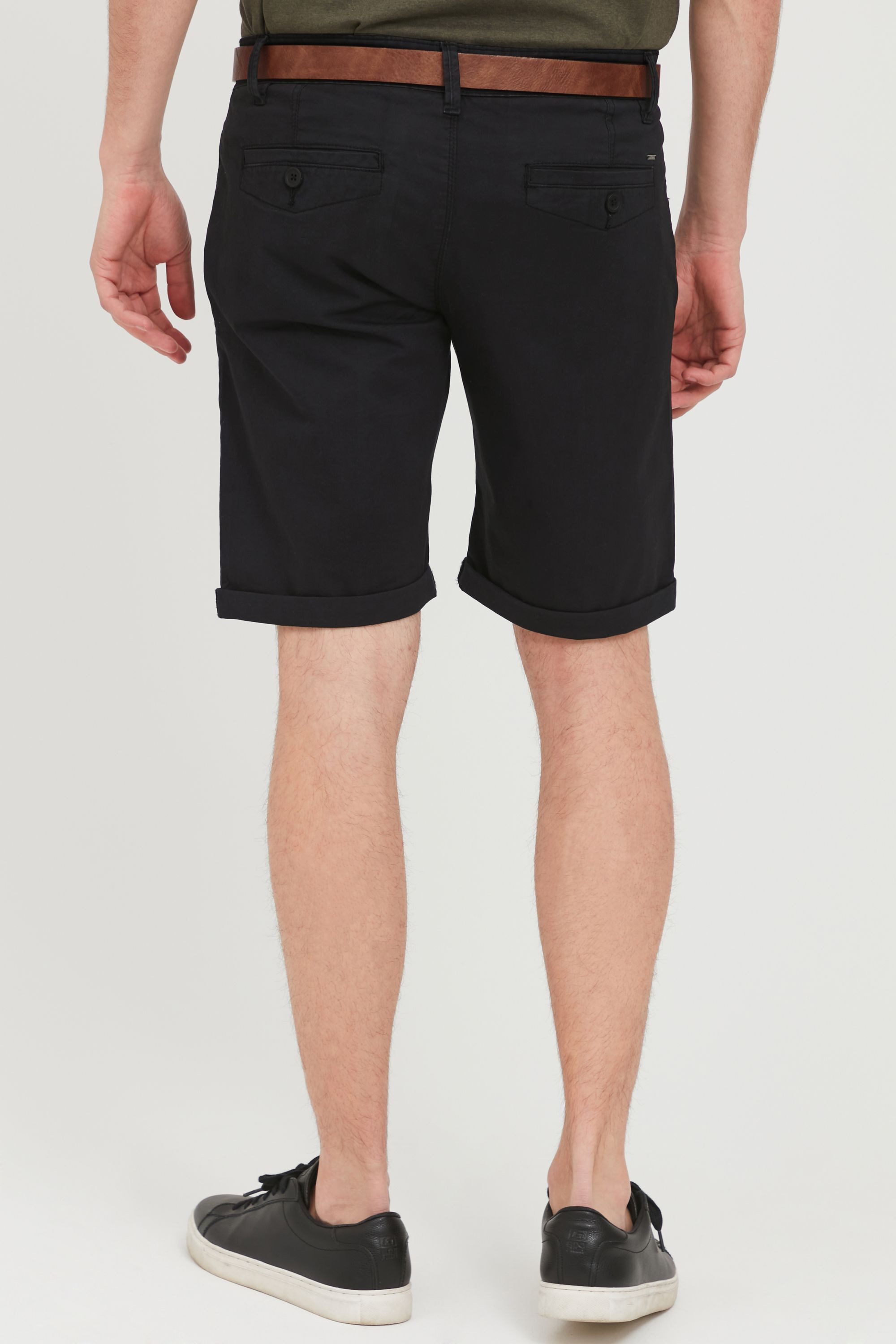 Indicode Chinoshorts IDTenefa Chino Shorts mit Gürtel