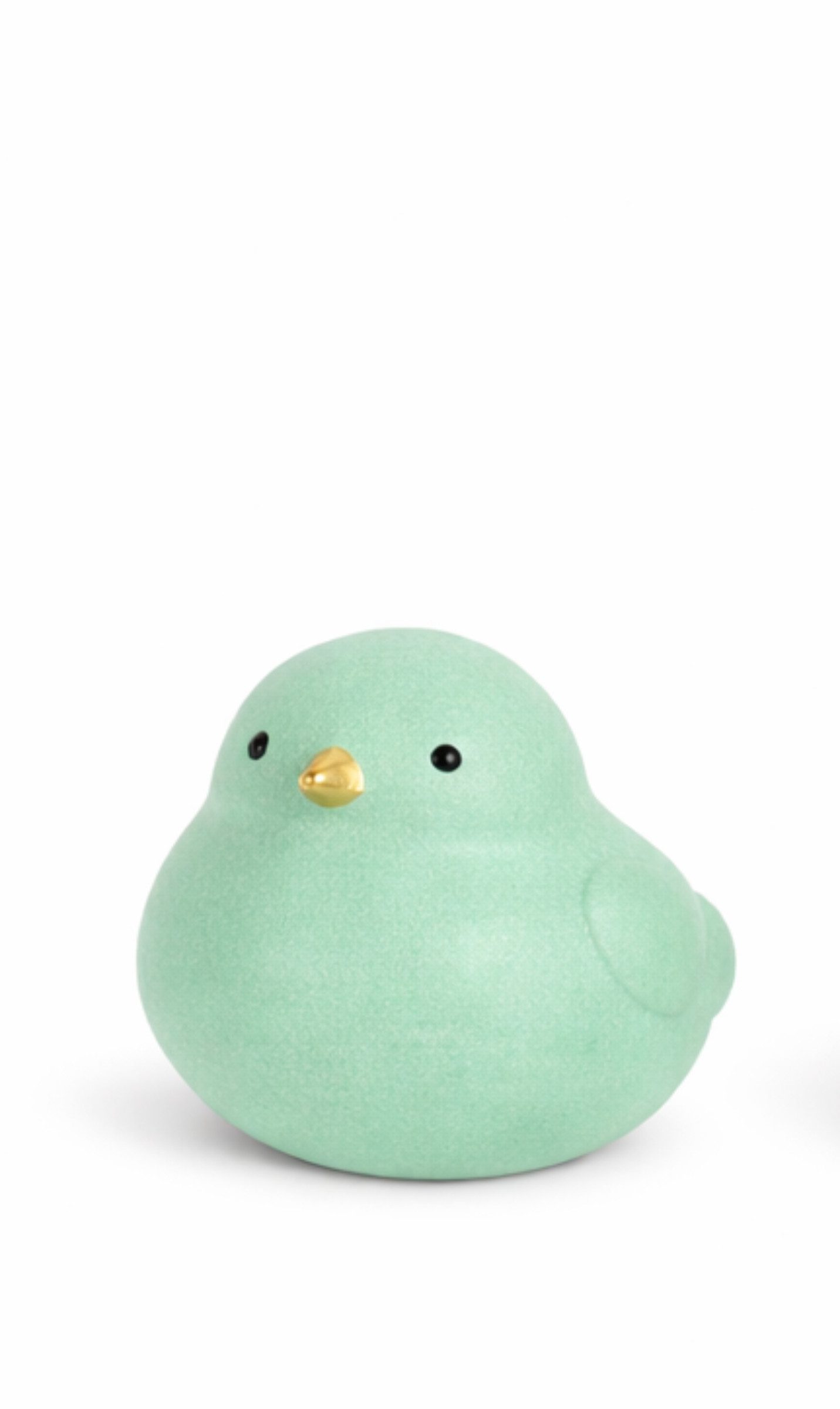 finehomegarden Dekofigur Keramik Vogel Dekofigur H12,5cm+ H18,5cm+H24cm Moderner Dekovogel (1 St), mint Wohnraum- & Tischdekoration 3Größen wählbar